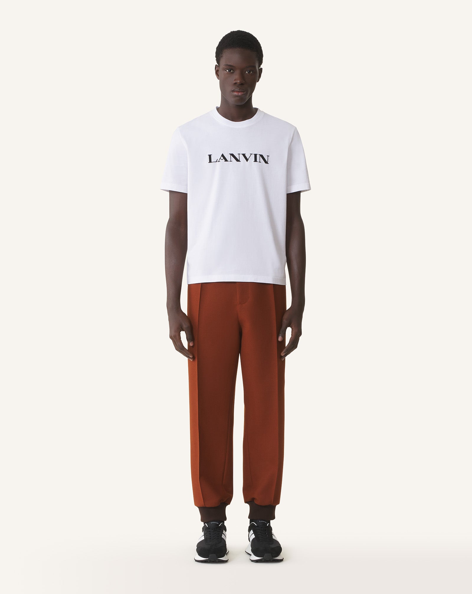 LANVIN EMBROIDERED T-SHIRT