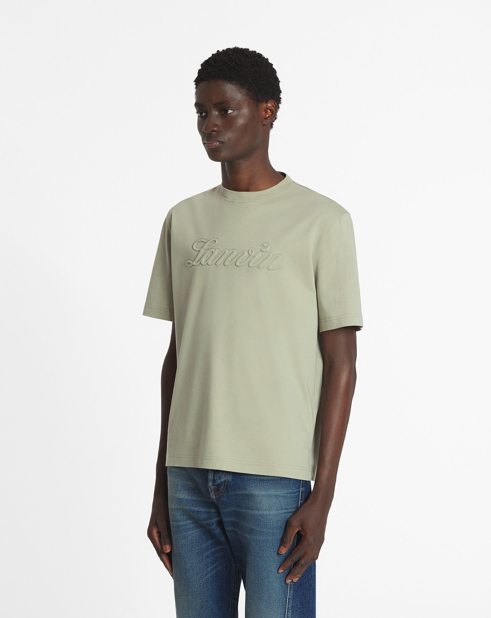 DEBOSSED LANVIN T-SHIRT