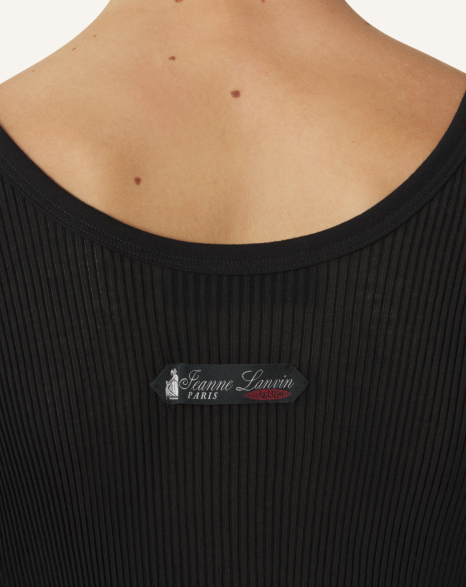 PLEATED JERSEY TANK TOP