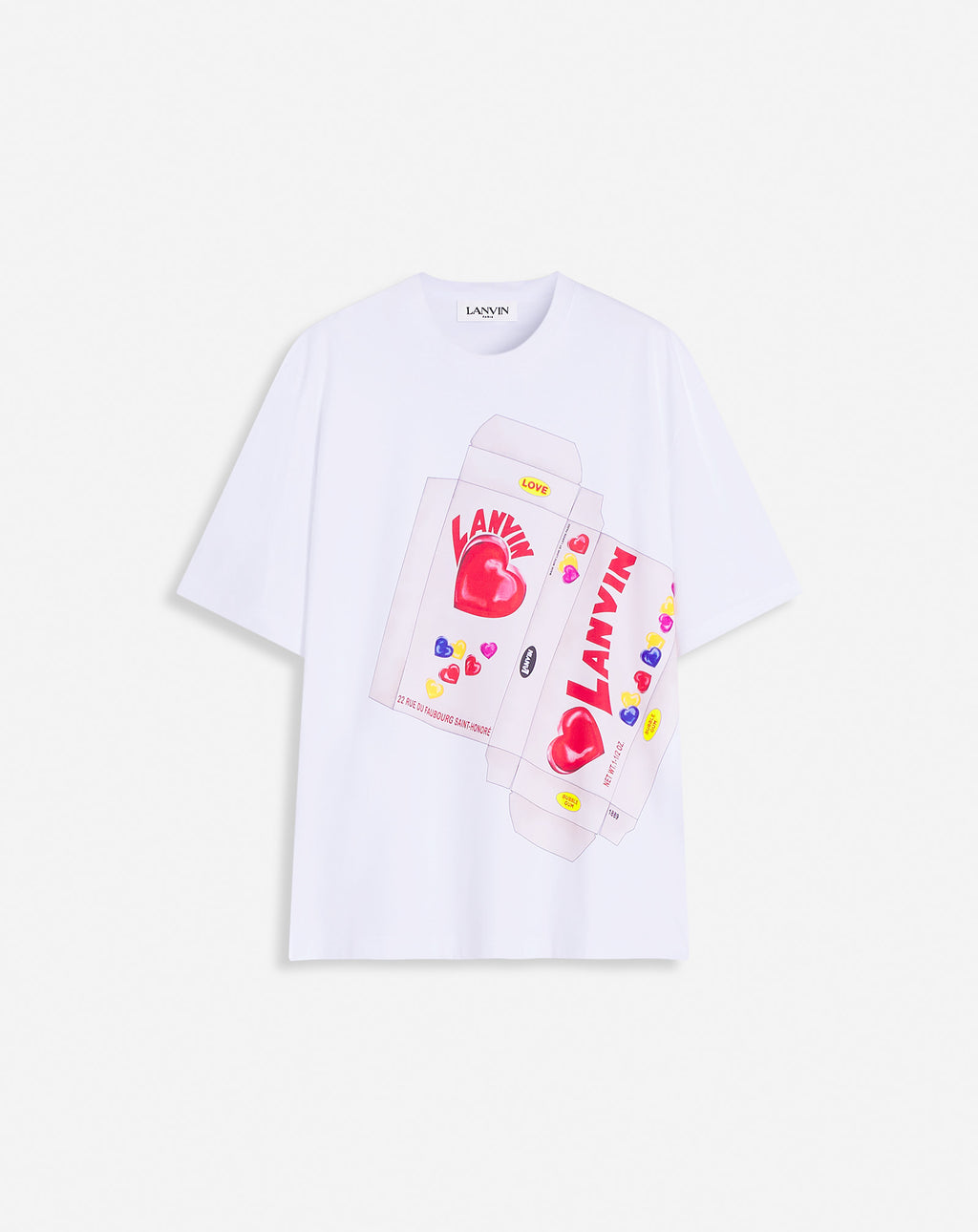 Lanvin Candy Print Straight Fit T-shirt | Lanvin – LANVIN