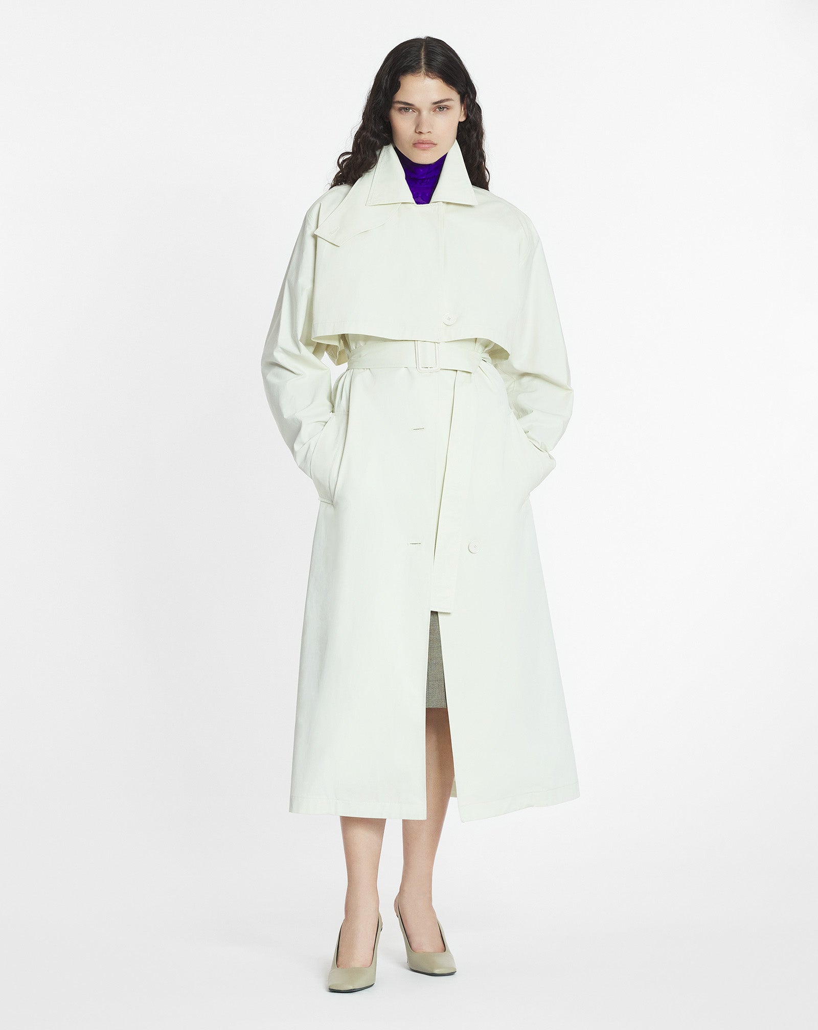 COTTON TRENCH COAT