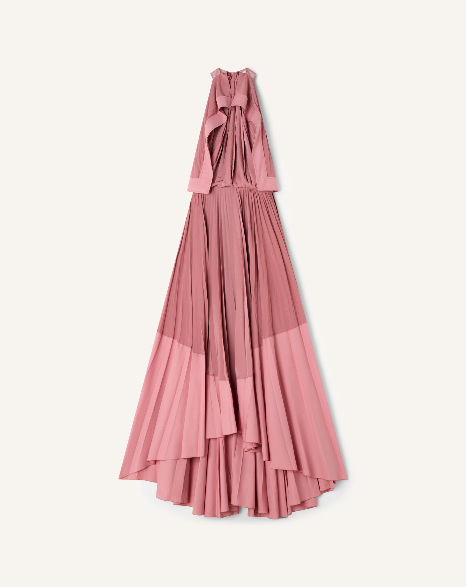 lanvin pleated dress Lanvin - Short Charmeuse Dress For Women - Off White