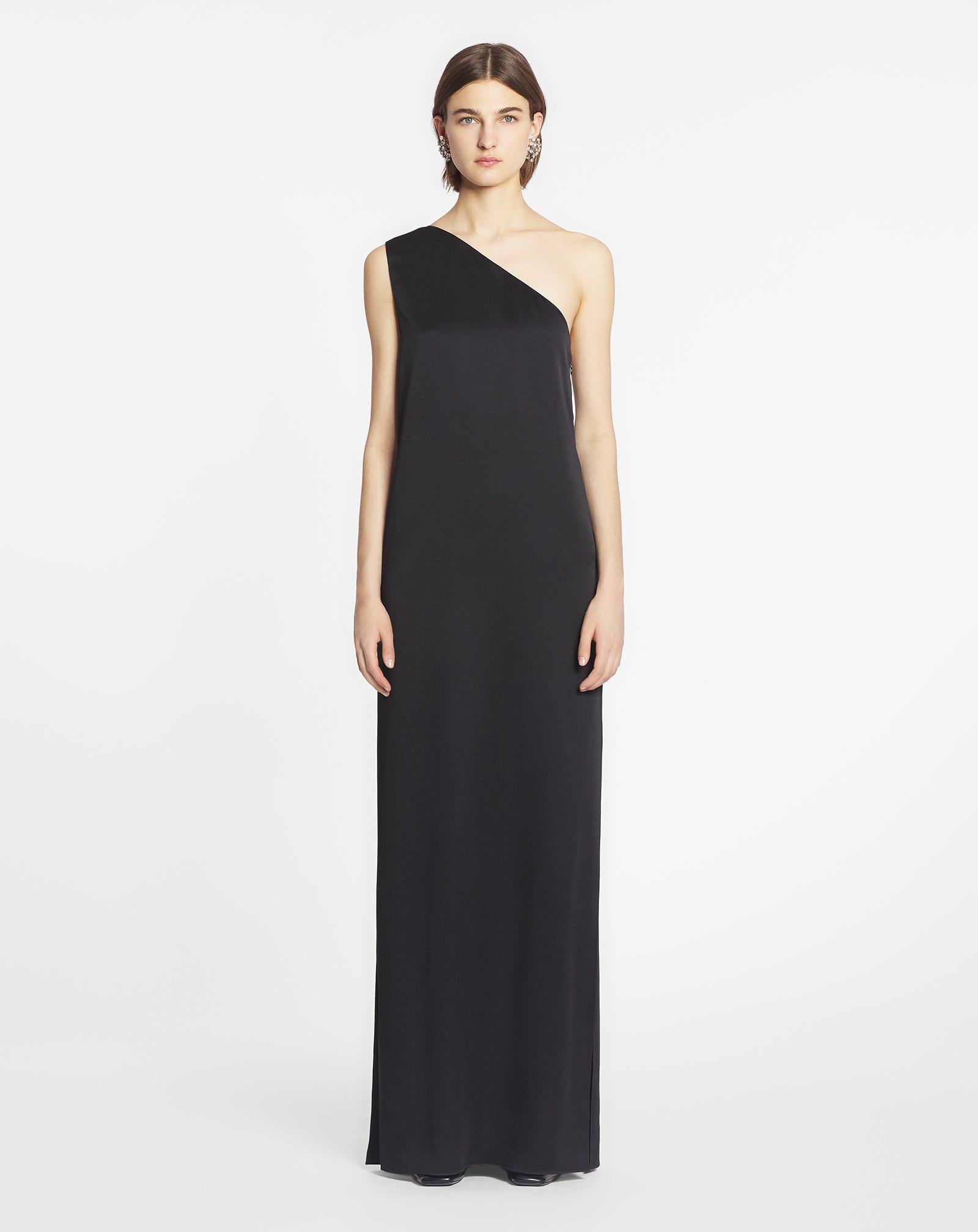 ASYMMETRICAL RIBBON DRESS