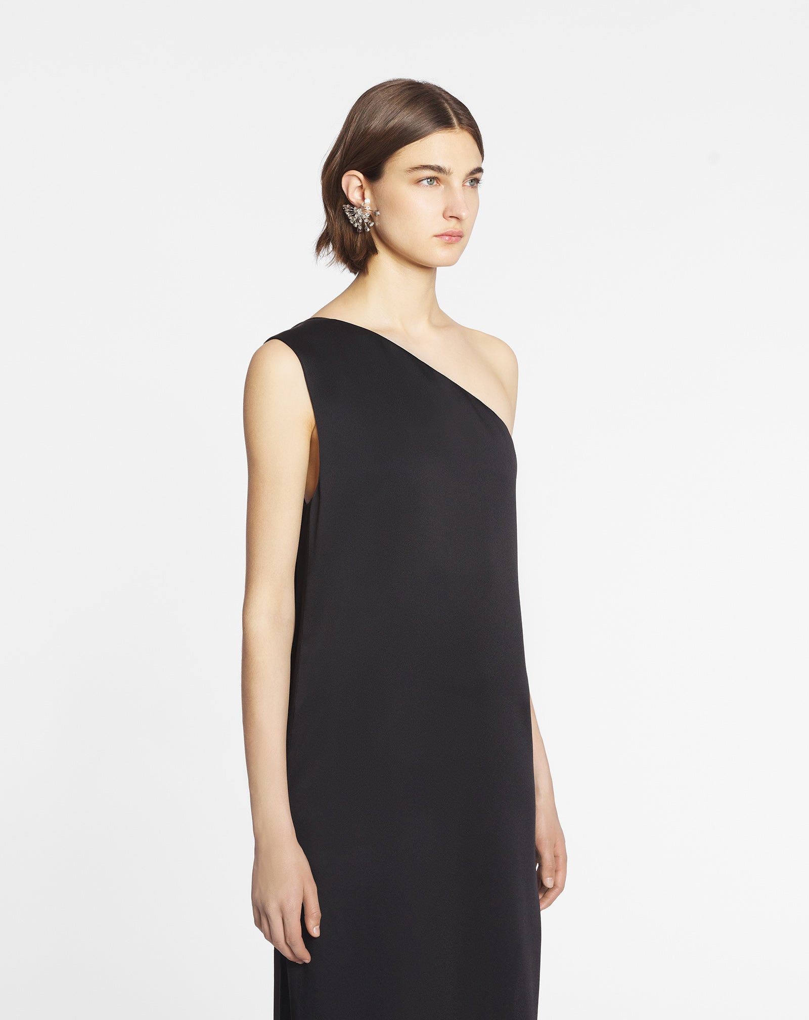 ASYMMETRICAL RIBBON DRESS
