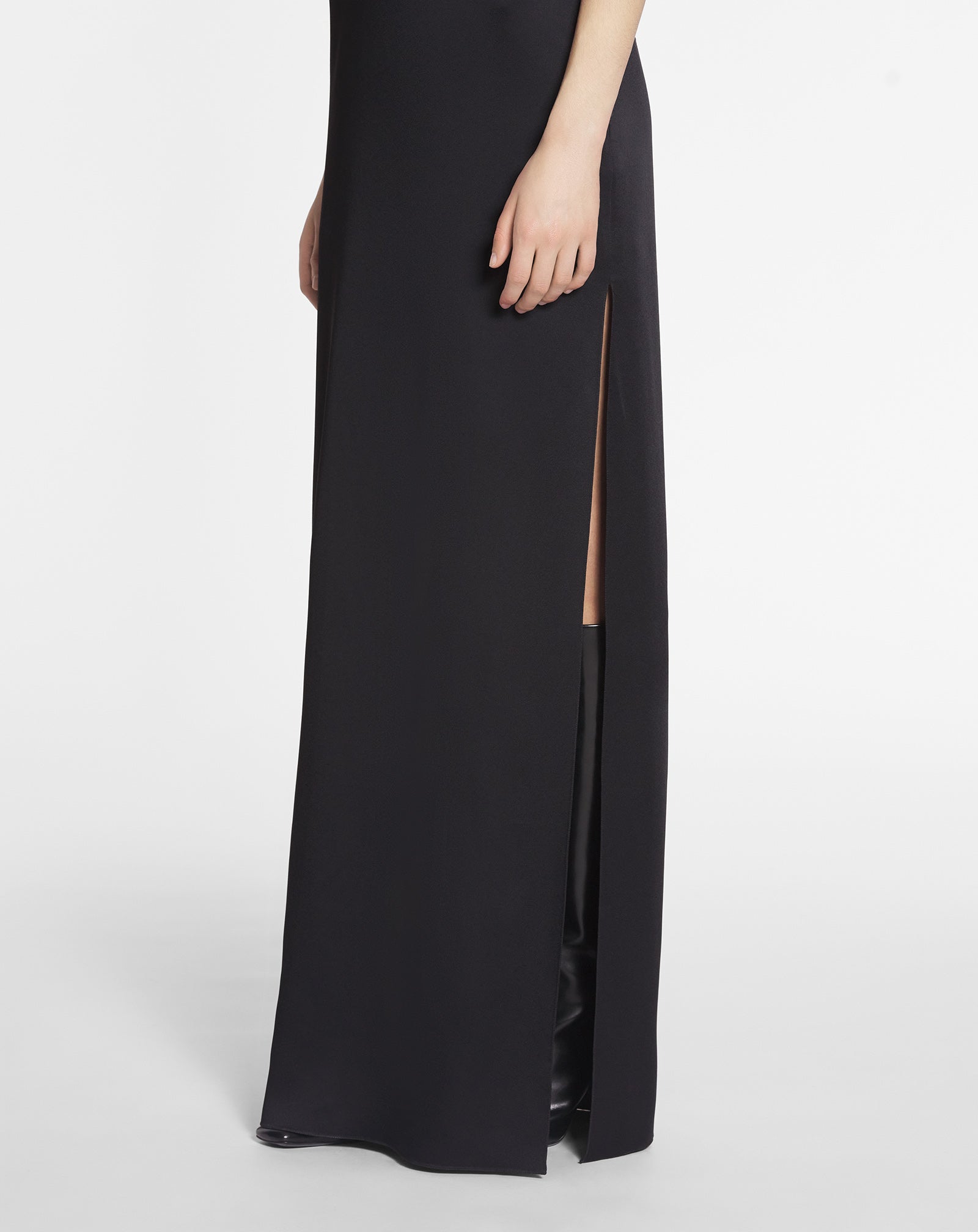 ASYMMETRICAL RIBBON DRESS