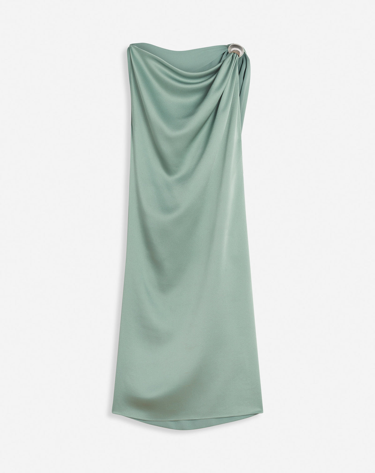 lanvin green dress Arpège Ring Draped Satin Wood & Color:Maple/Honey Cider LowStock:43669527953459 Jalioing Sundress for Women The dress features a