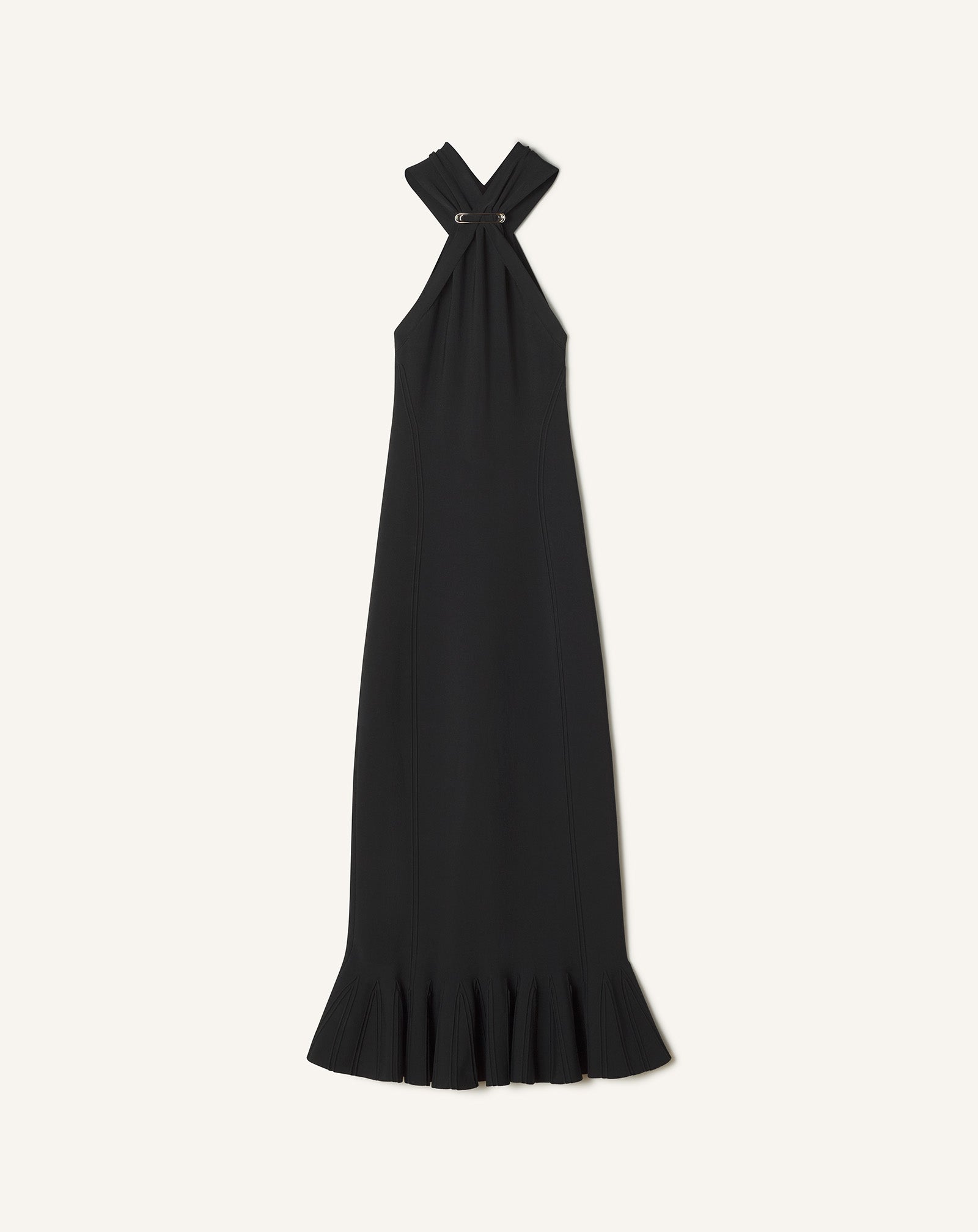 Long Viscose Dress Lanvin