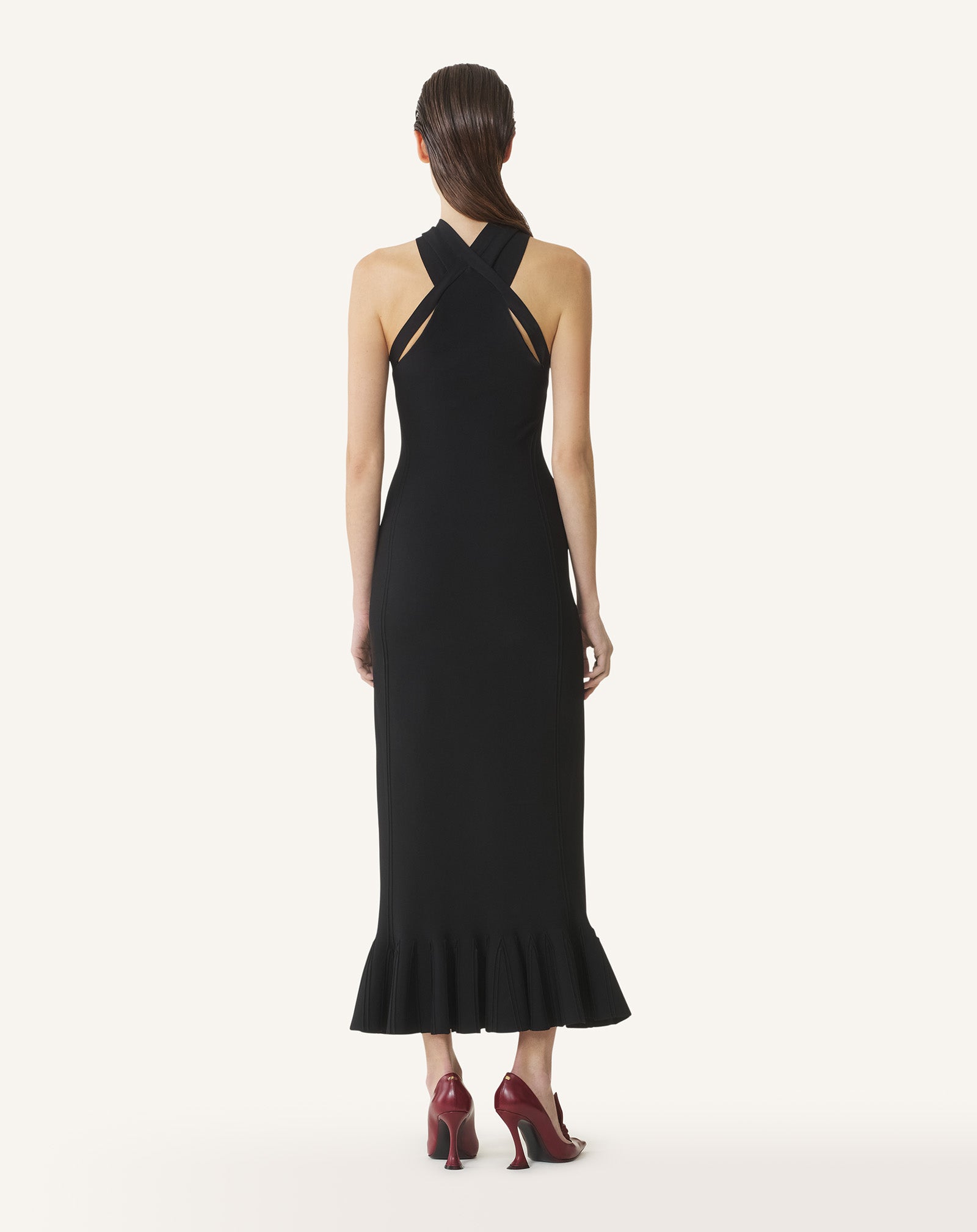 LONG VISCOSE DRESS