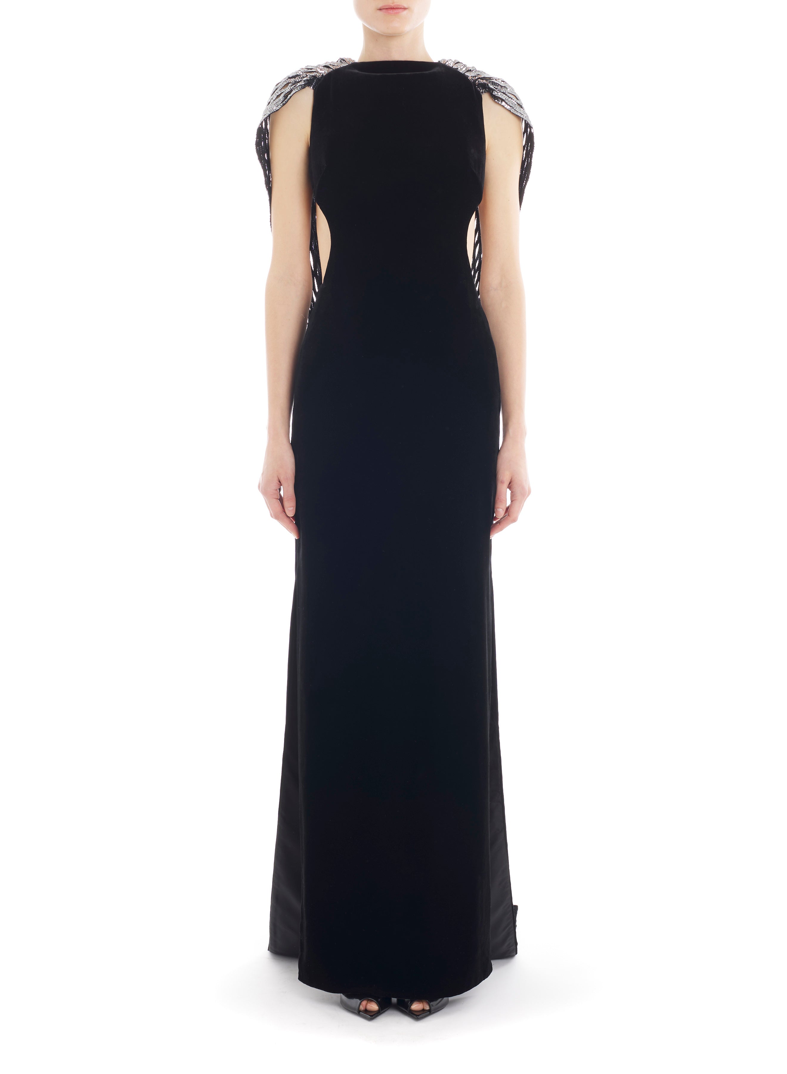 CASANOVA - EMBROIDERED CAPE GOWN