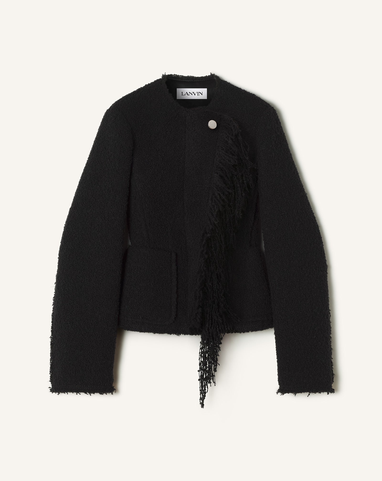 COLLARLESS JACKET