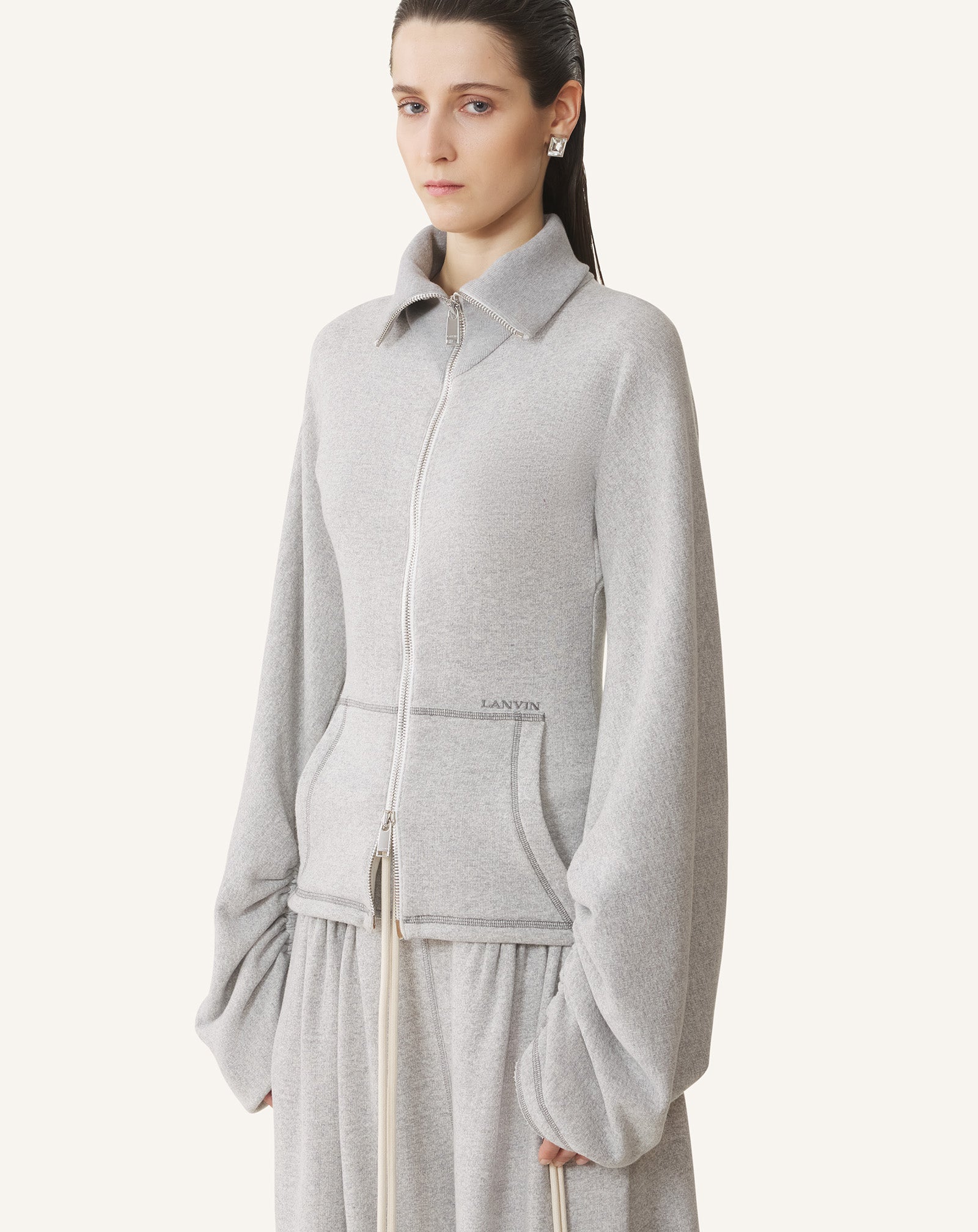 FITTED ZIP JACKET