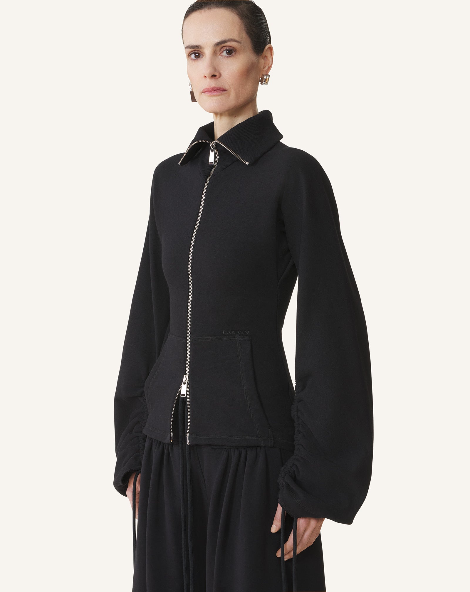 FITTED ZIP JACKET