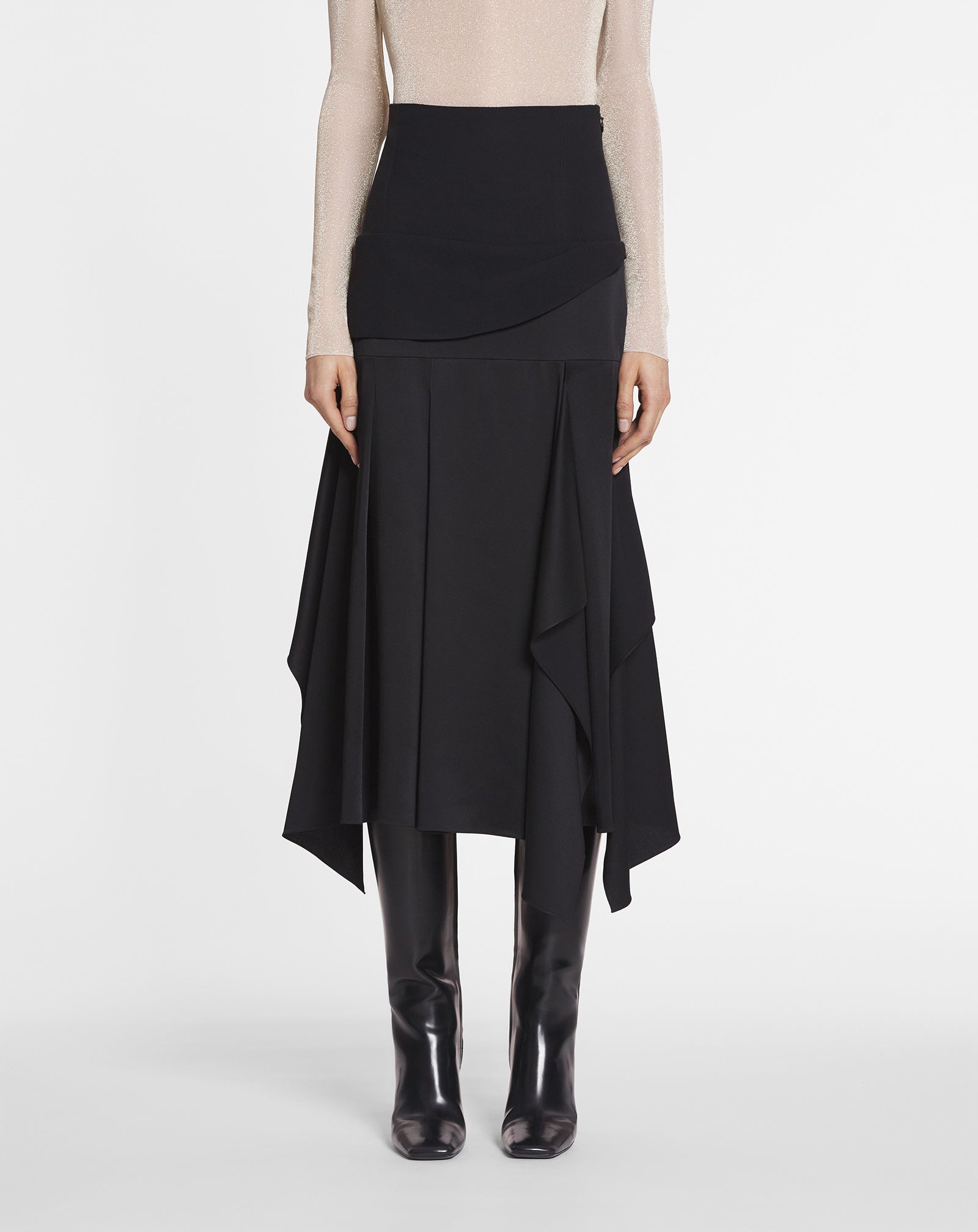 RUFFLED SKIRT