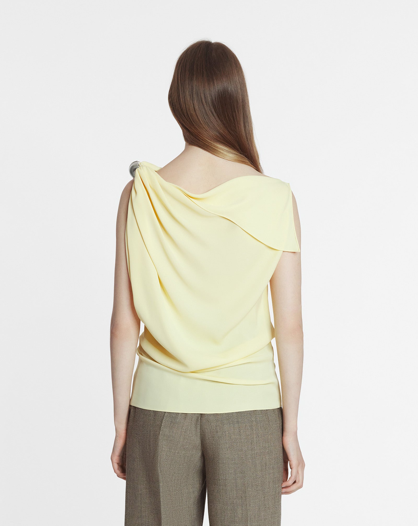 ARPÈGE RING DRAPED TOP IN CADY