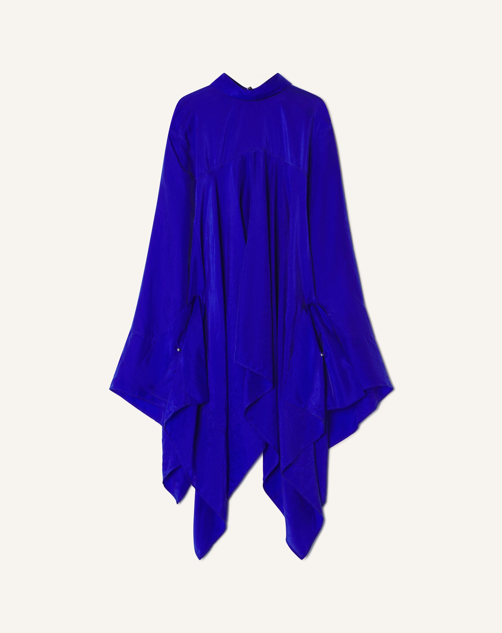 Blue Silk Loose-fit Top | Lanvin