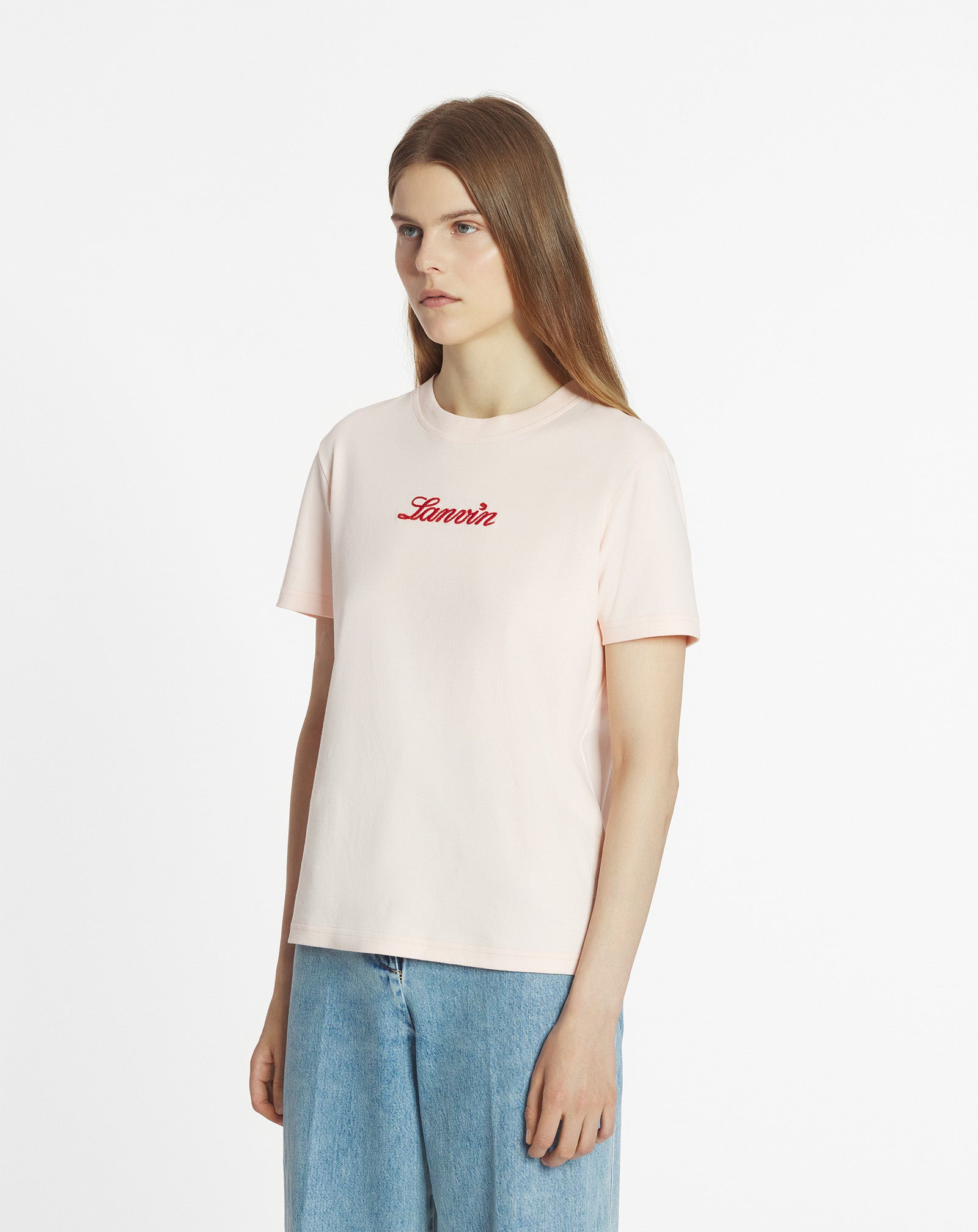 LANVIN EMBROIDERED T-SHIRT