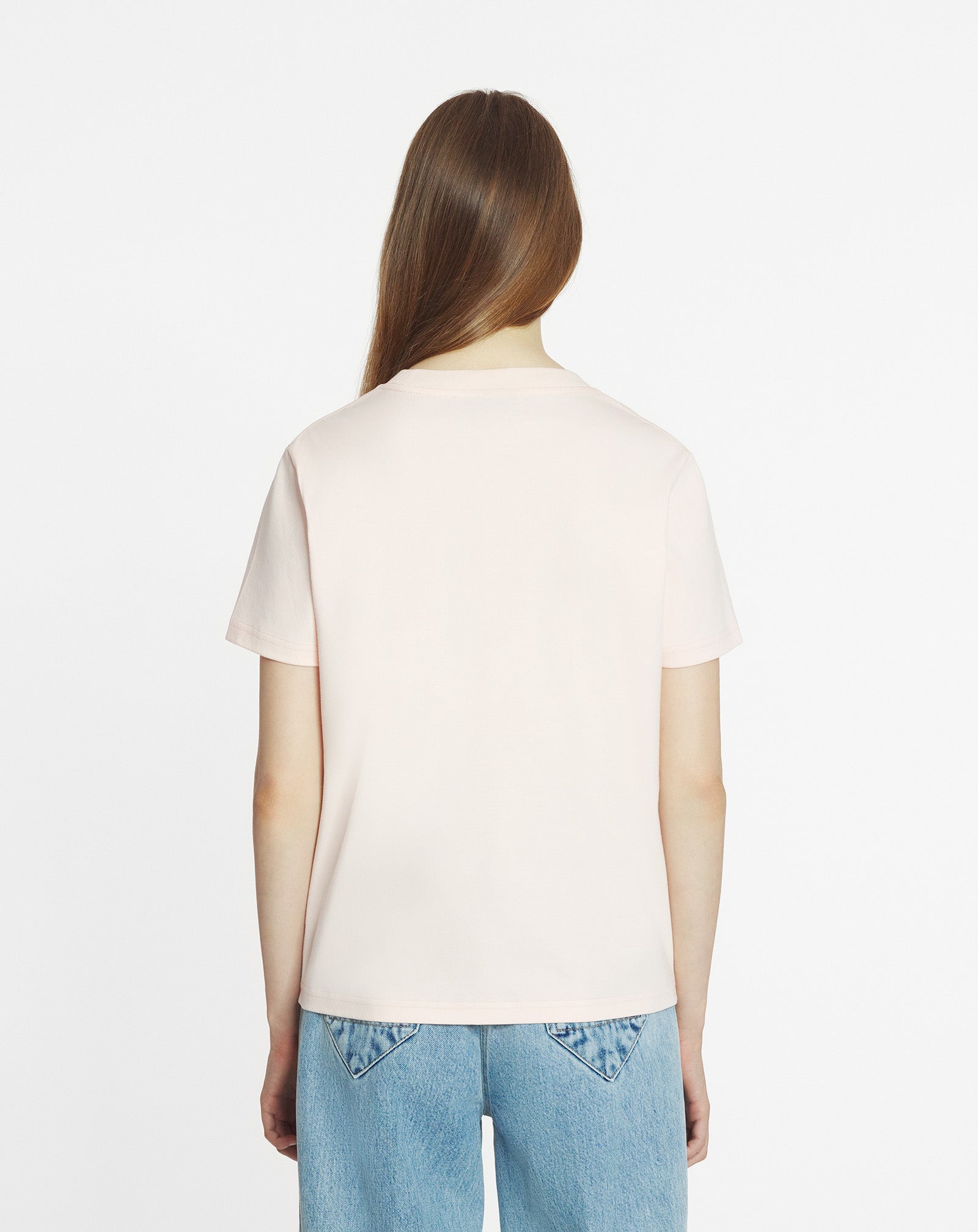 LANVIN EMBROIDERED T-SHIRT