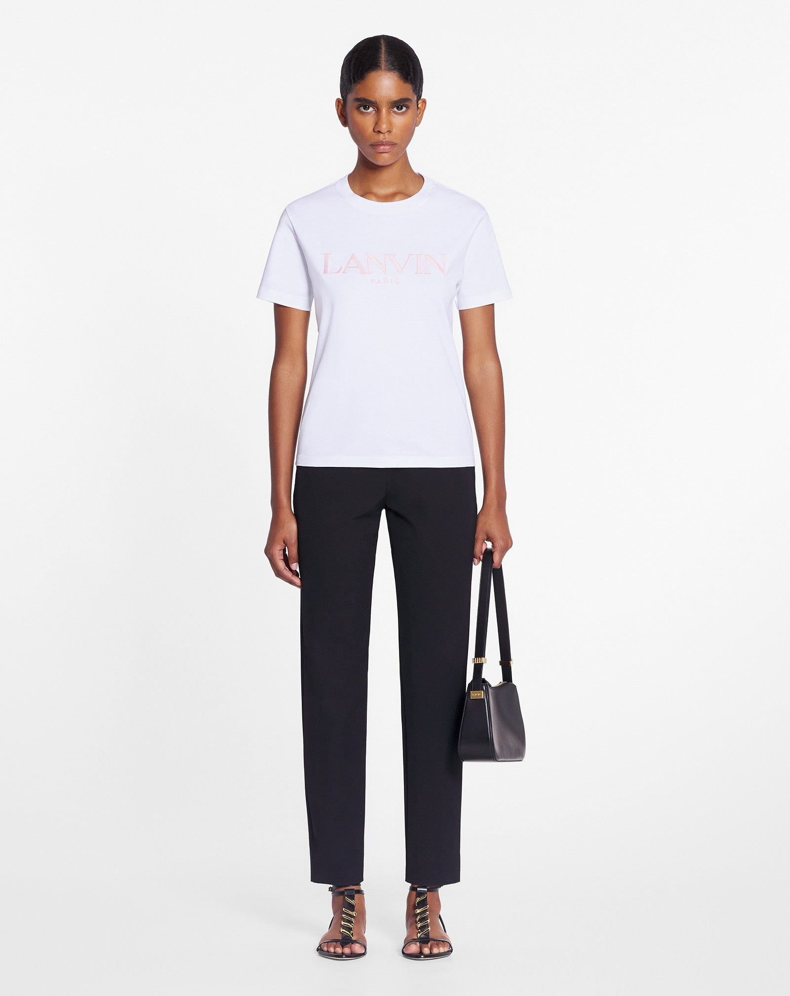 LANVIN EMBROIDERED T-SHIRT