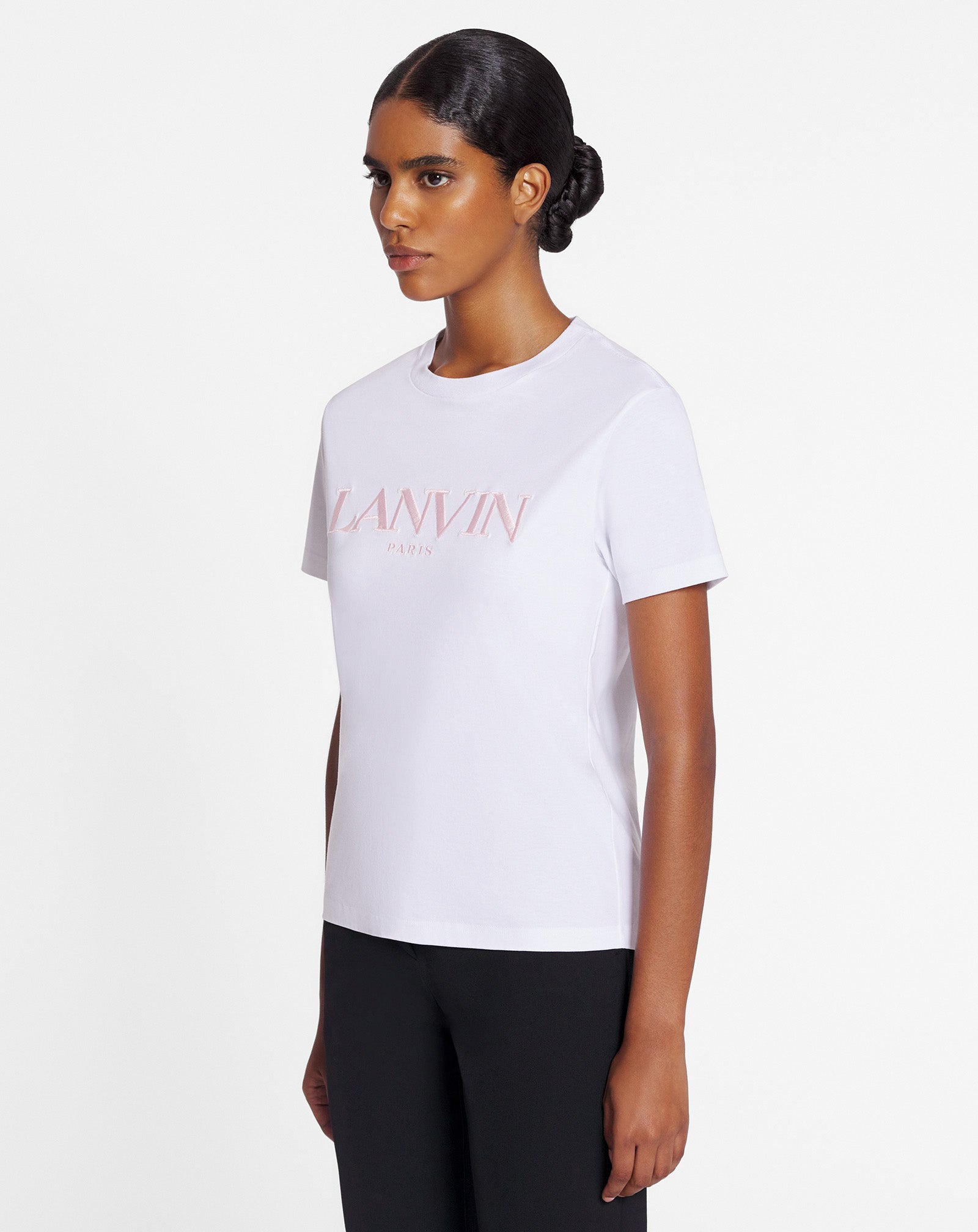 LANVIN EMBROIDERED T-SHIRT