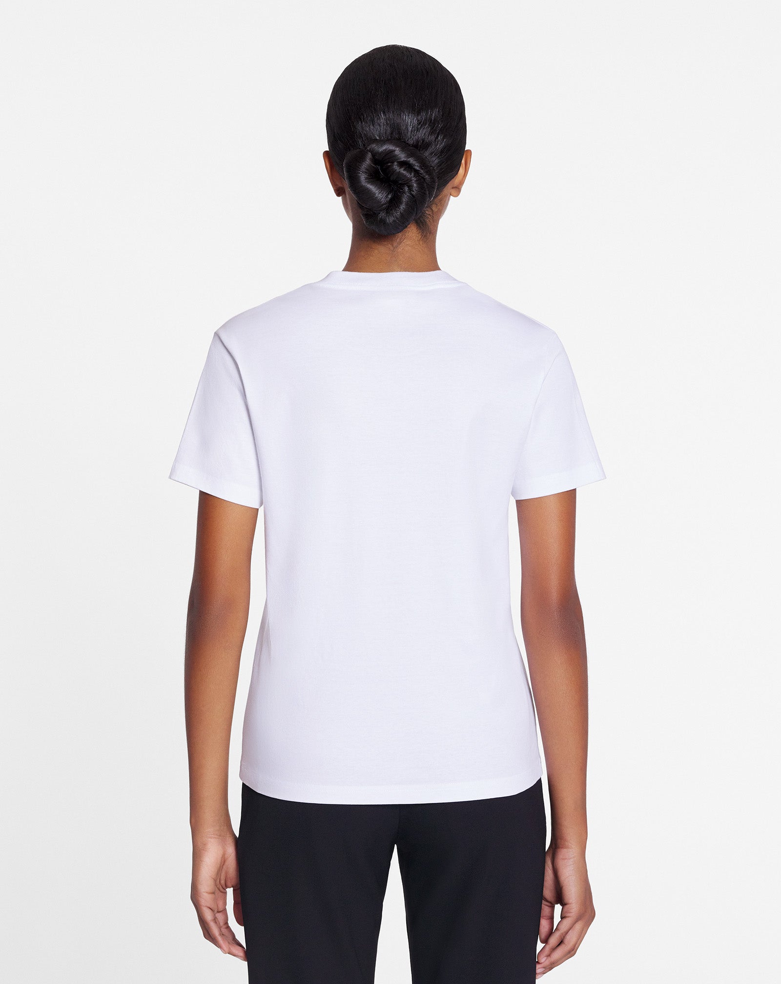 LANVIN EMBROIDERED T-SHIRT