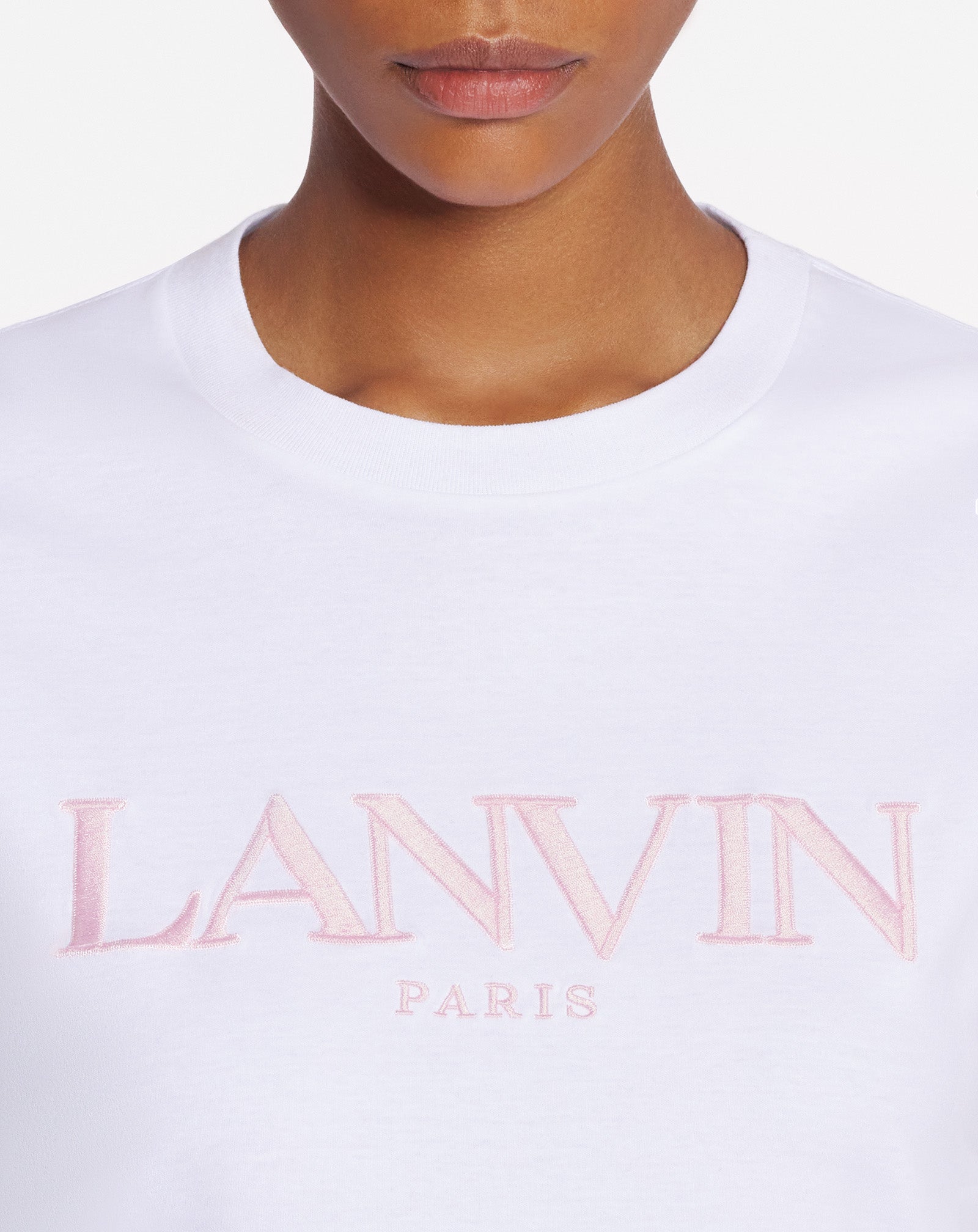 LANVIN EMBROIDERED T-SHIRT