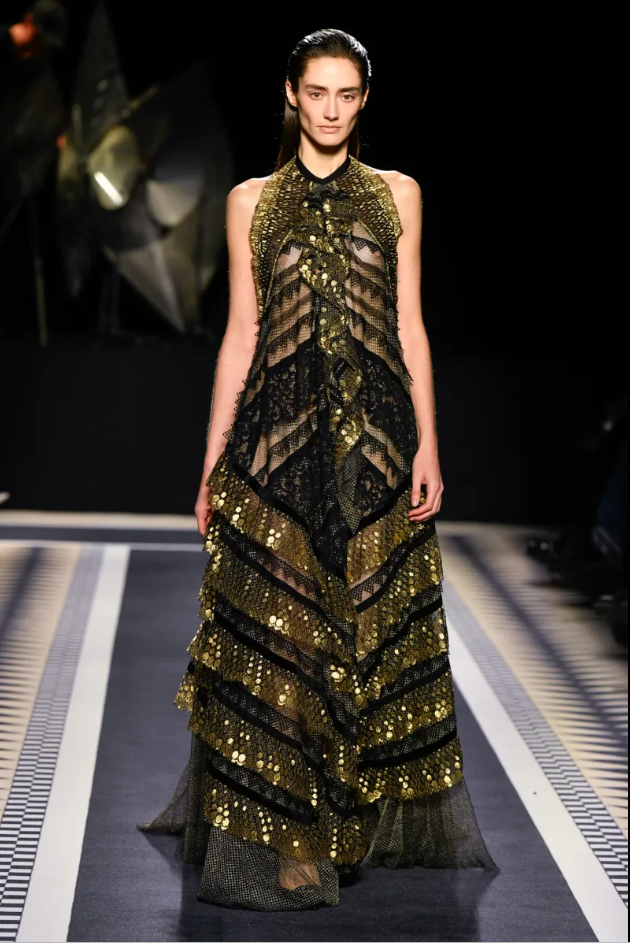 CHANTILLY - NET GOWN