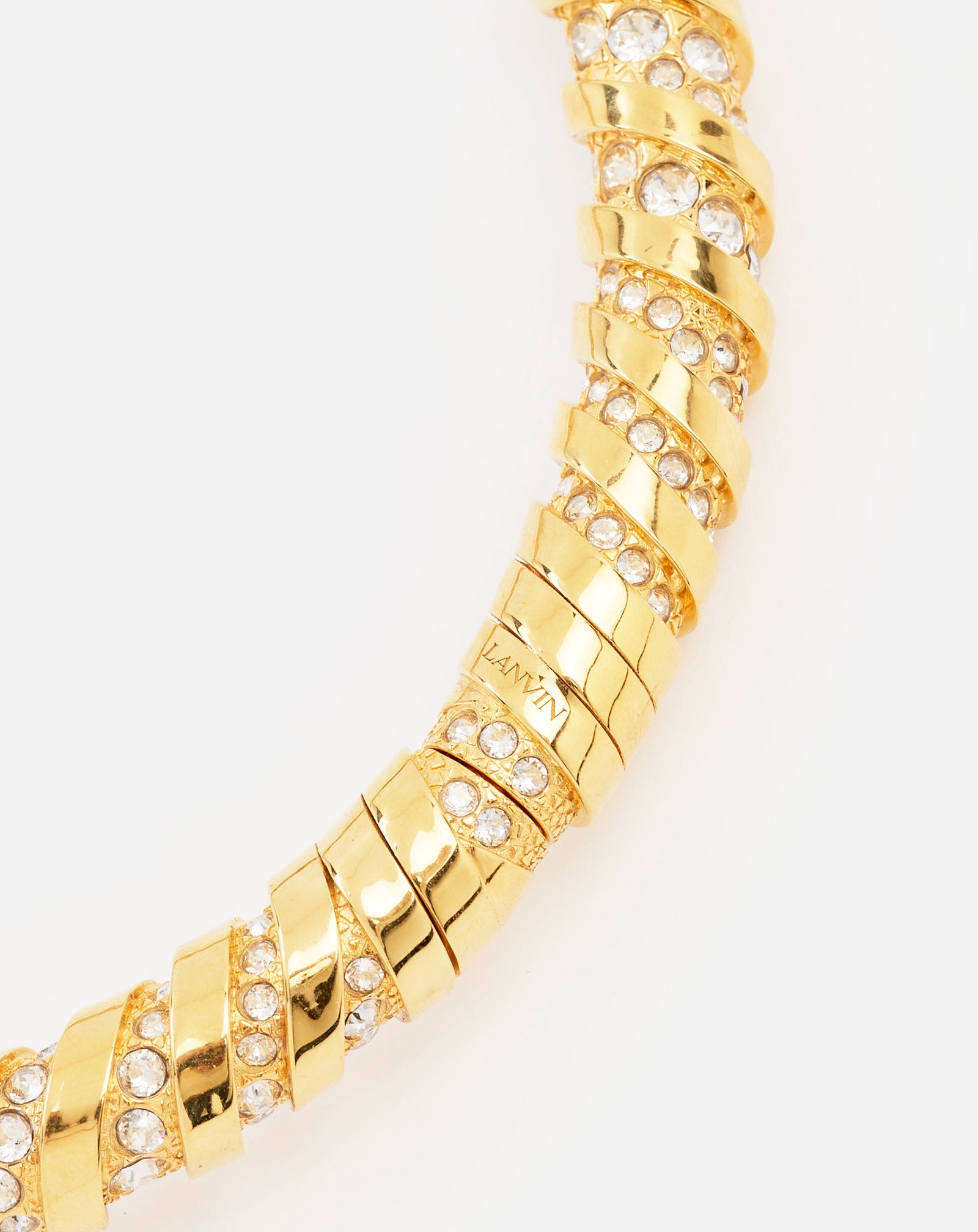 RHINESTONE MELODIE CHOKER NECKLACE,