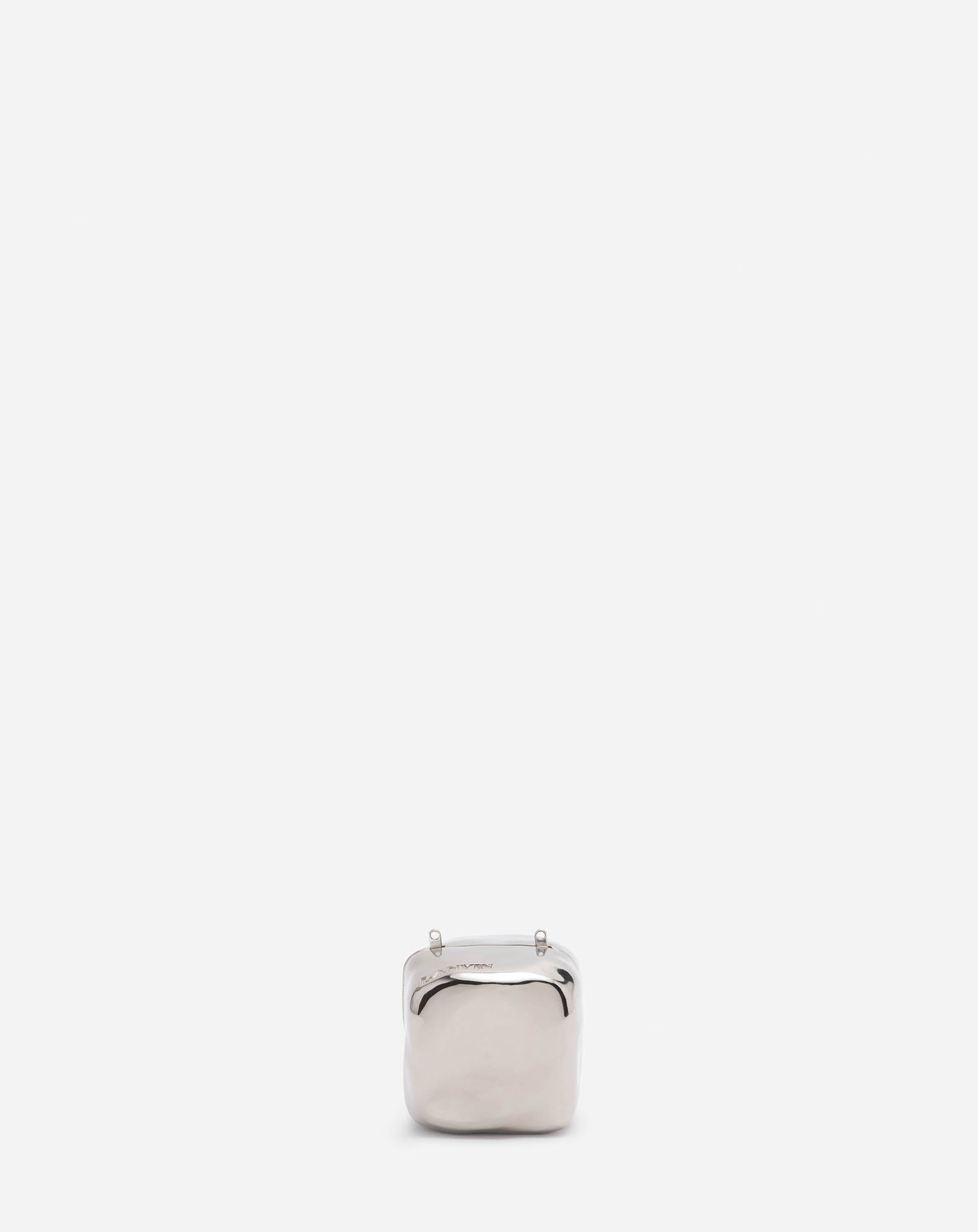 TEMPO BY LANVIN BRASS MINAUDIERE, SILVER