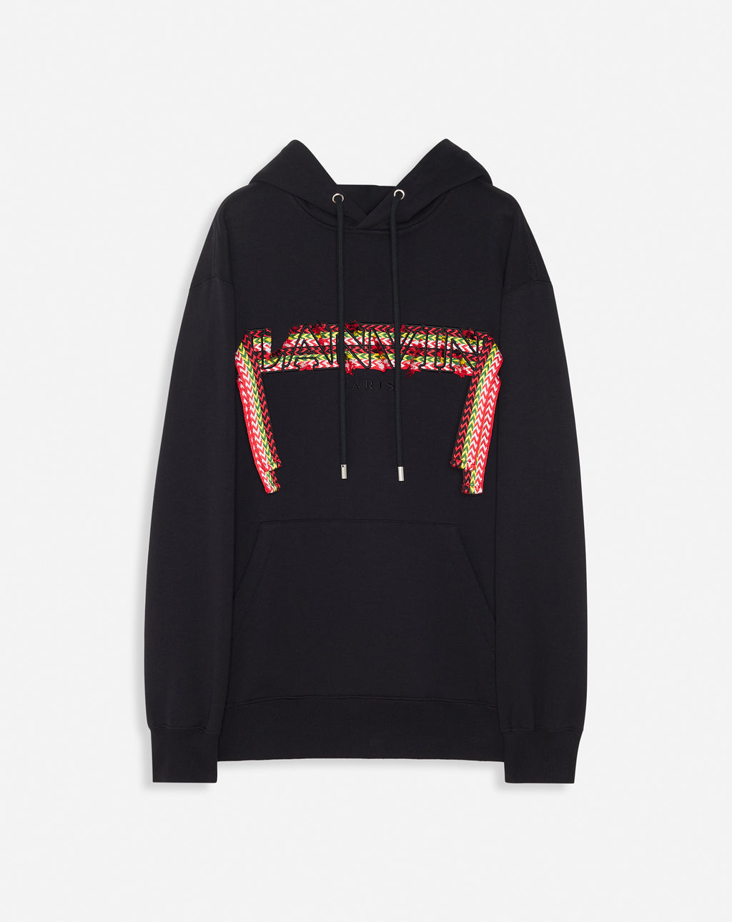 Oversized embroidered lanvin curb lace hoodie