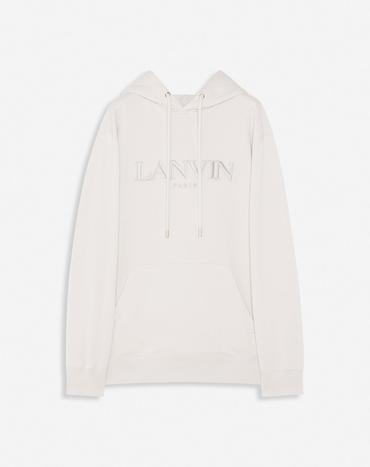 OVERSIZED EMBROIDERED LANVIN PARIS HOODIE