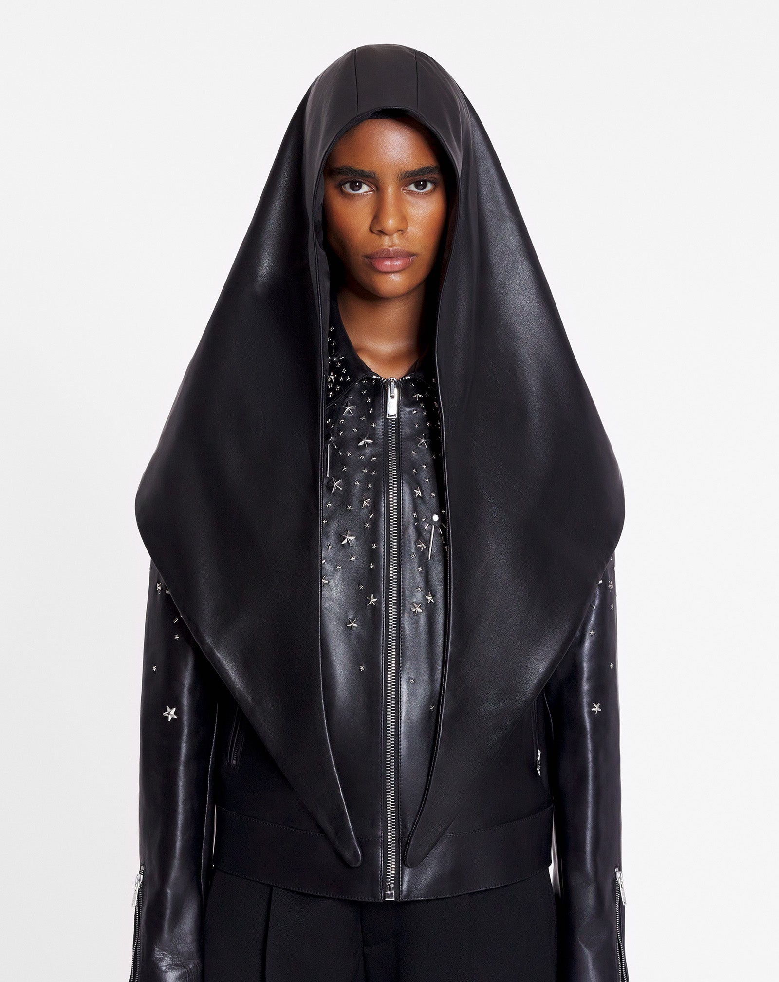 LANVIN x FUTURE LEATHER HOOD