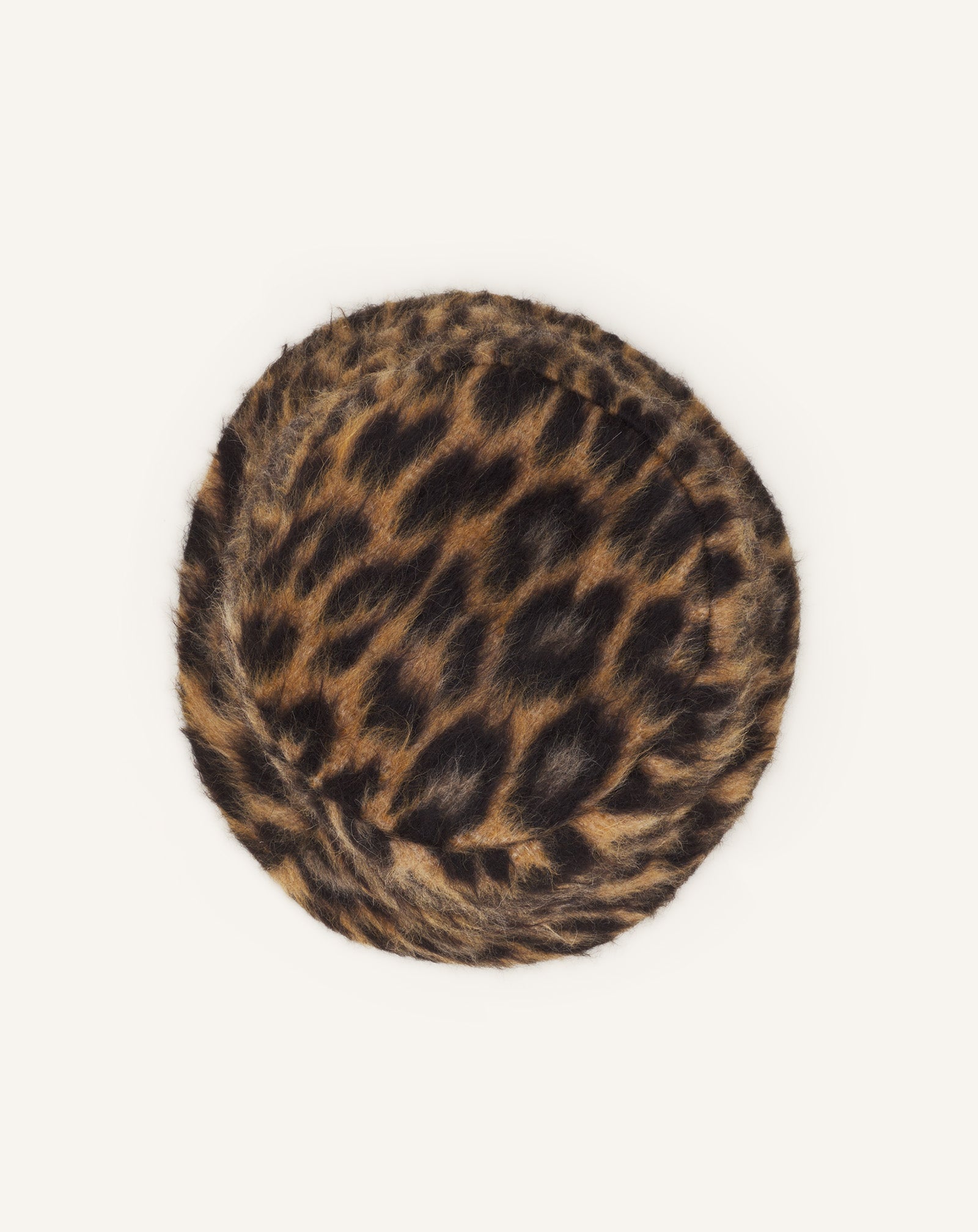 LEOPARD PRINT REVERSIBLE BUCKET HAT
