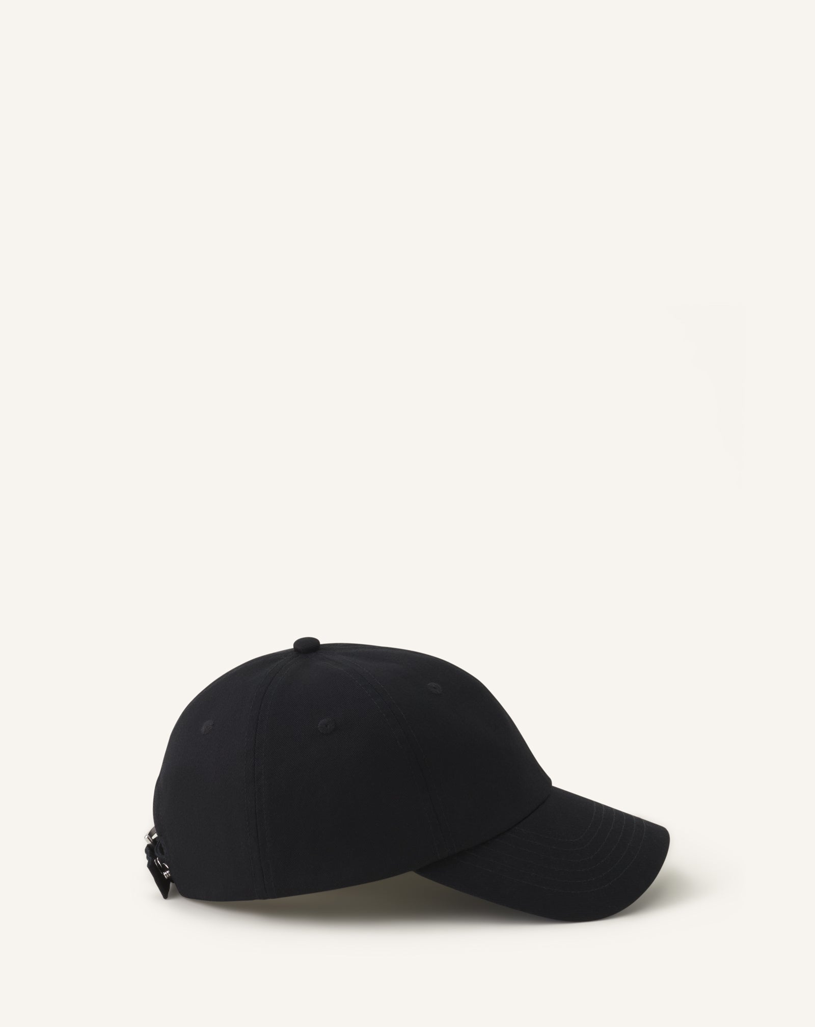 LANVIN LABEL COTTON CAP