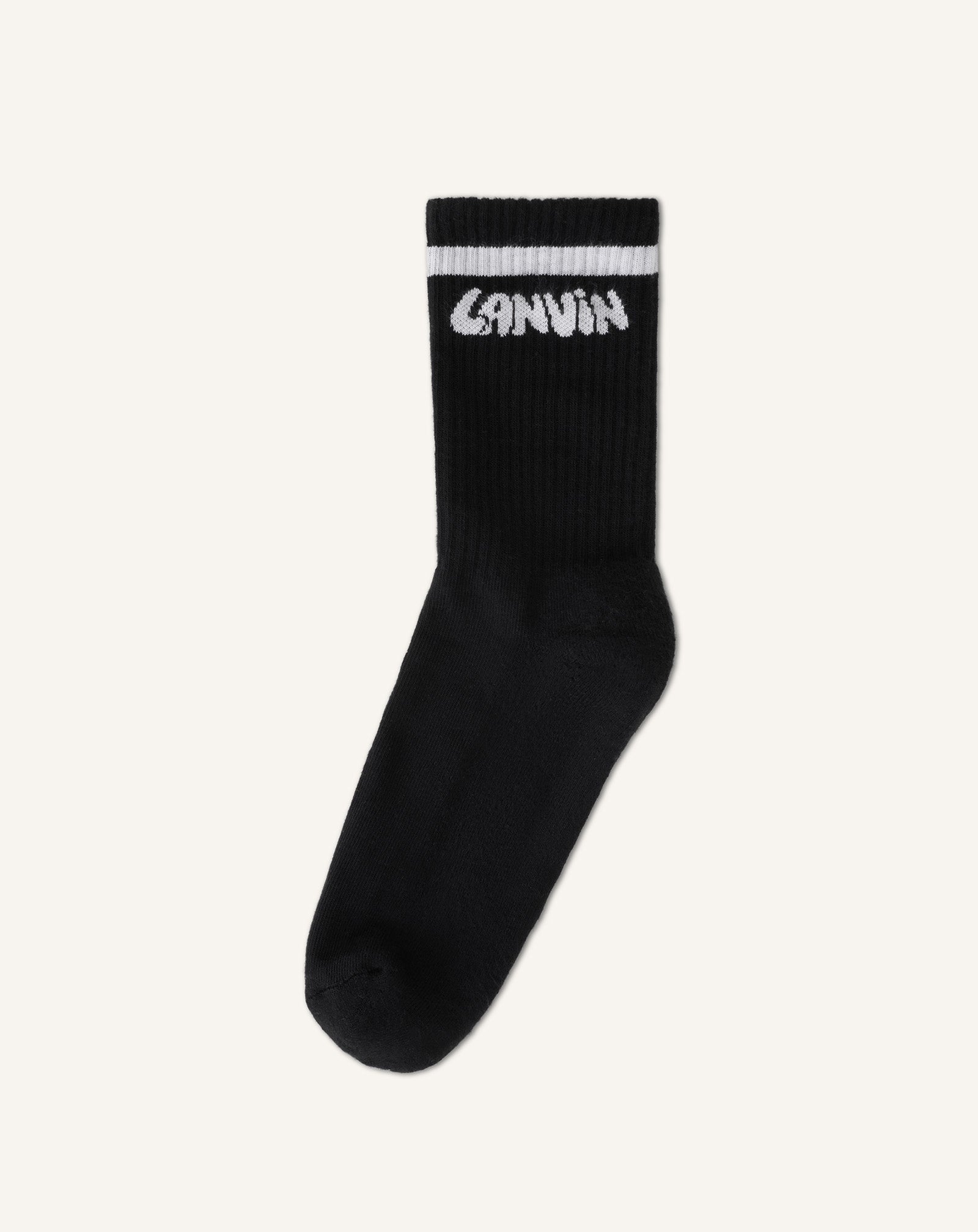 Black Lanvin Cotton Socks | Lanvin