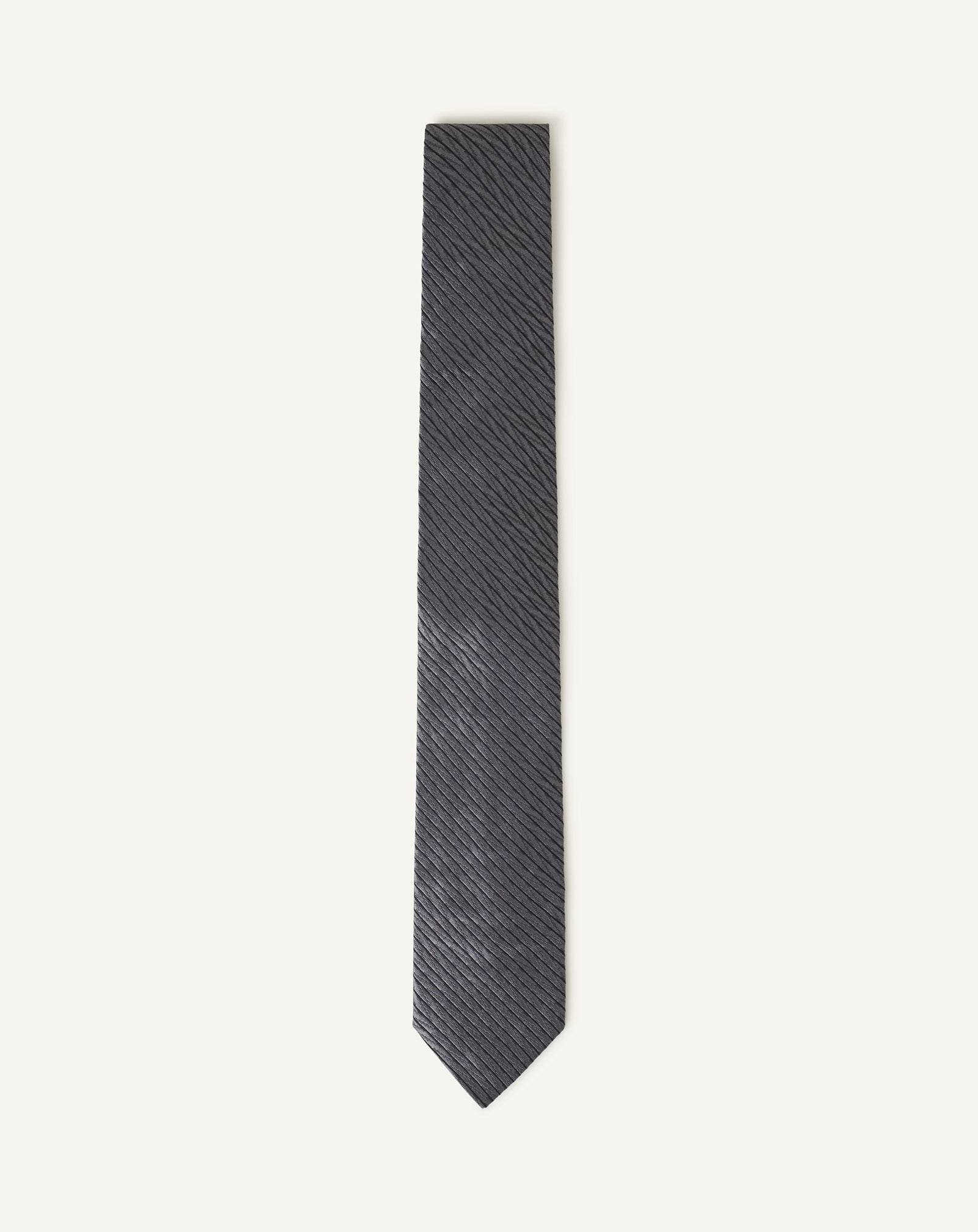 SILK CHEVRON STRIPED TIE