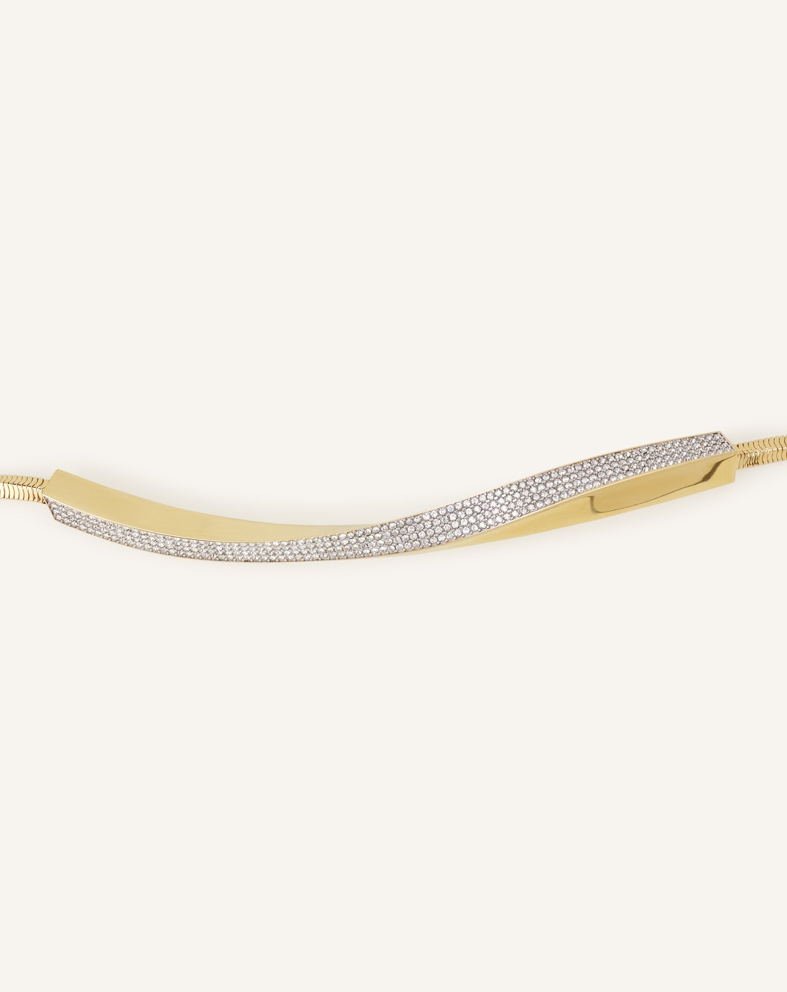 SILVER TWIST HIP BELT