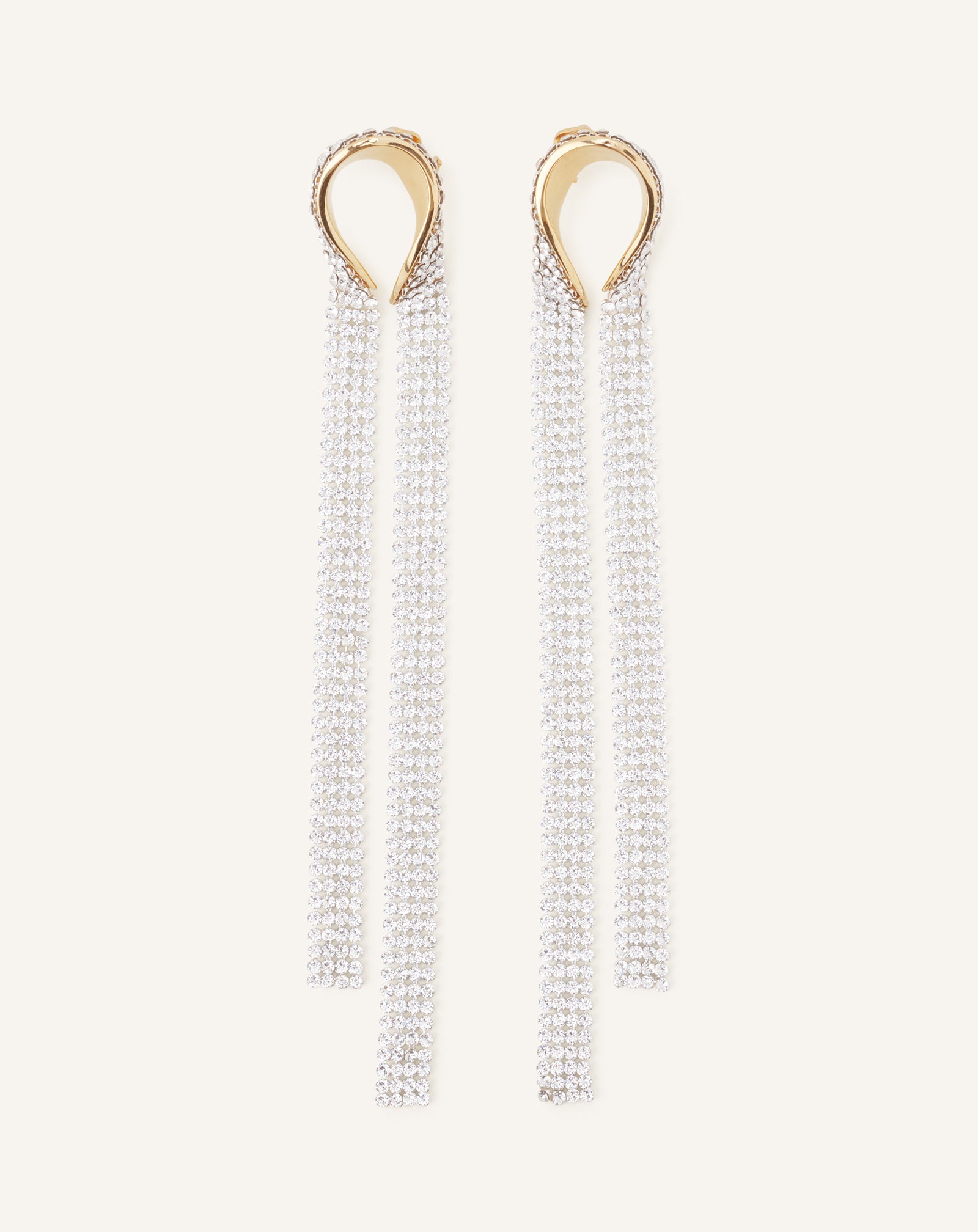SILVER TWIST DROP EARRINGS