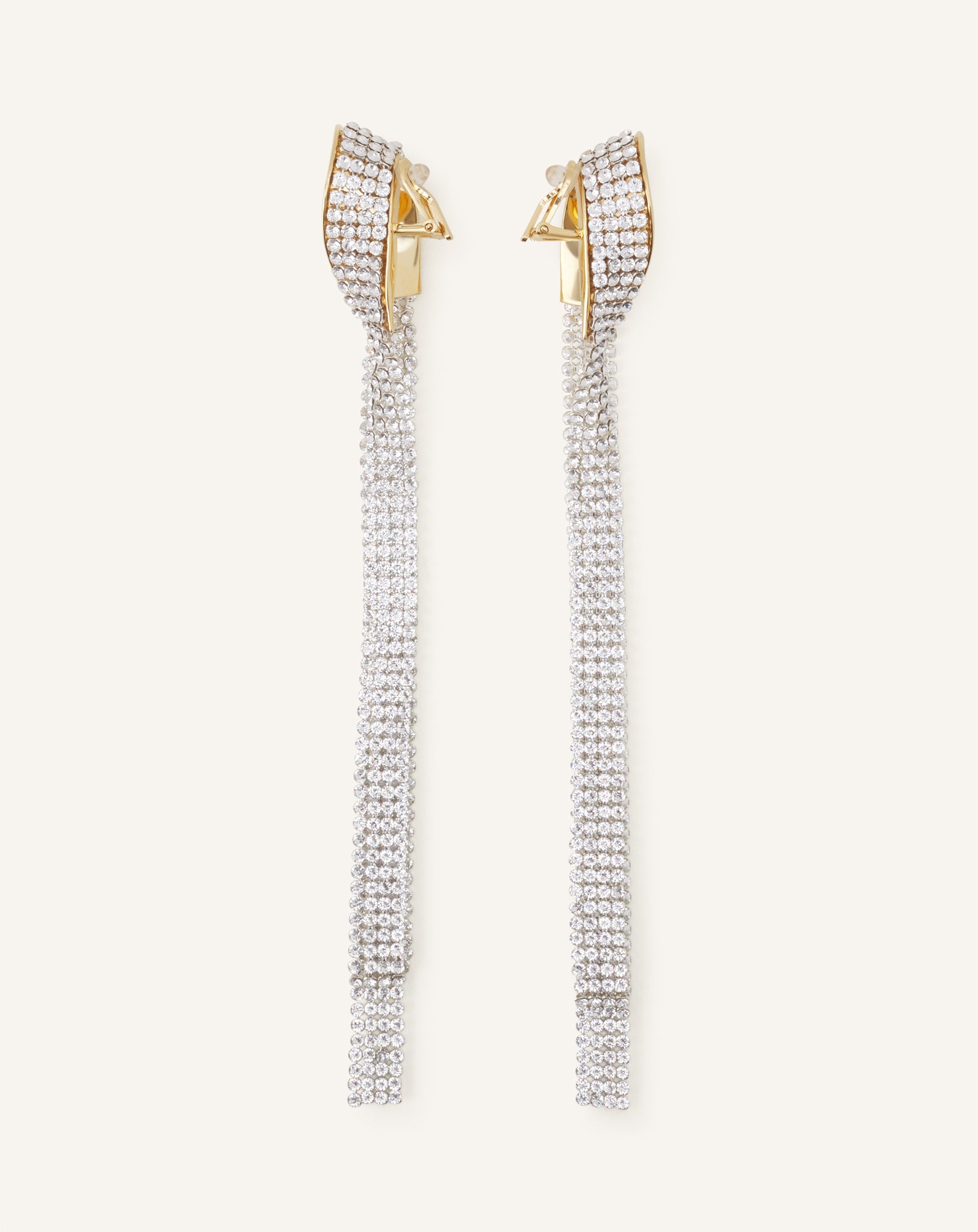 SILVER TWIST DROP EARRINGS