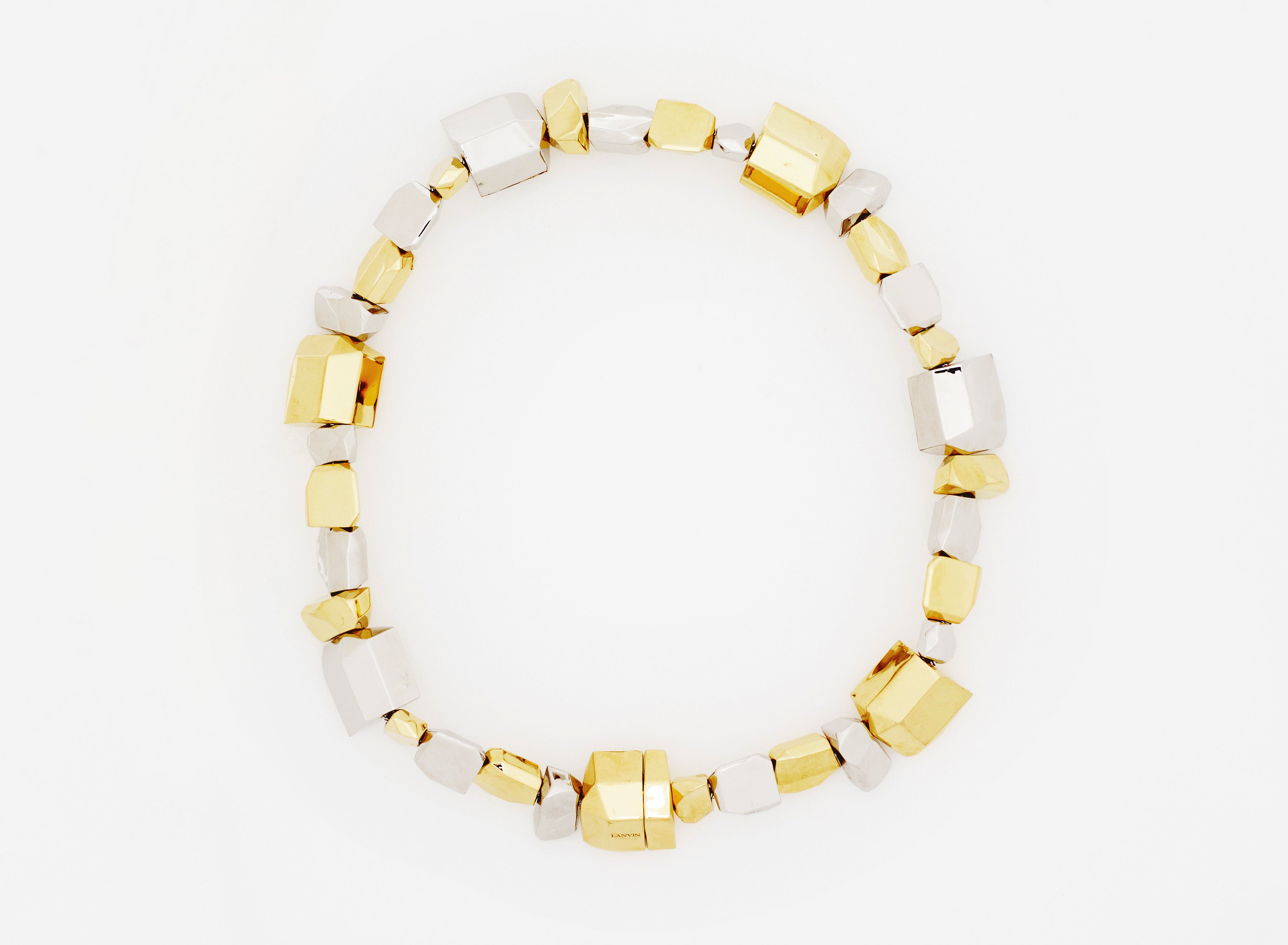 NECKLACE CUBIC METAL