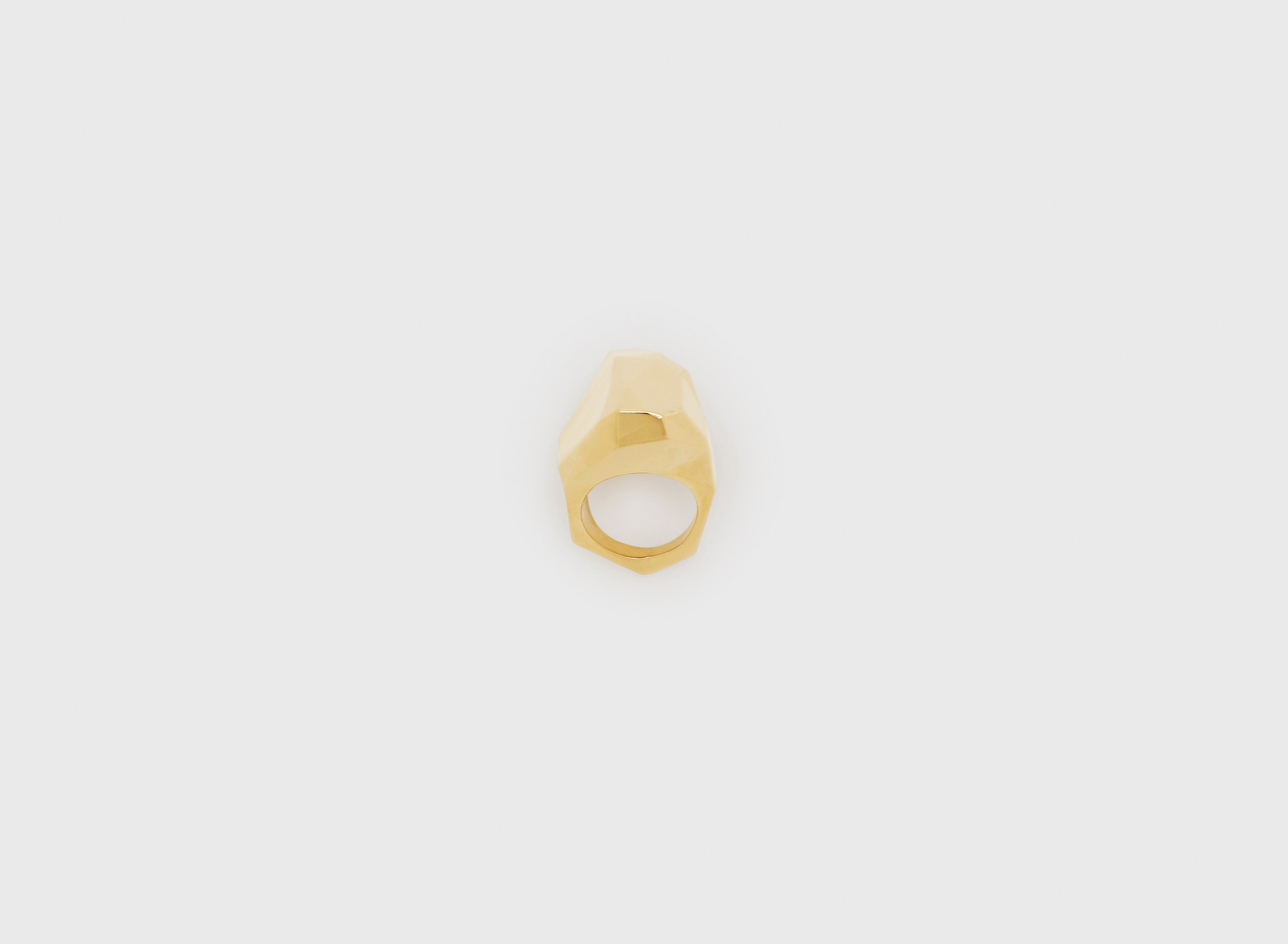 CHEVALIERE RING CUBIC METAL