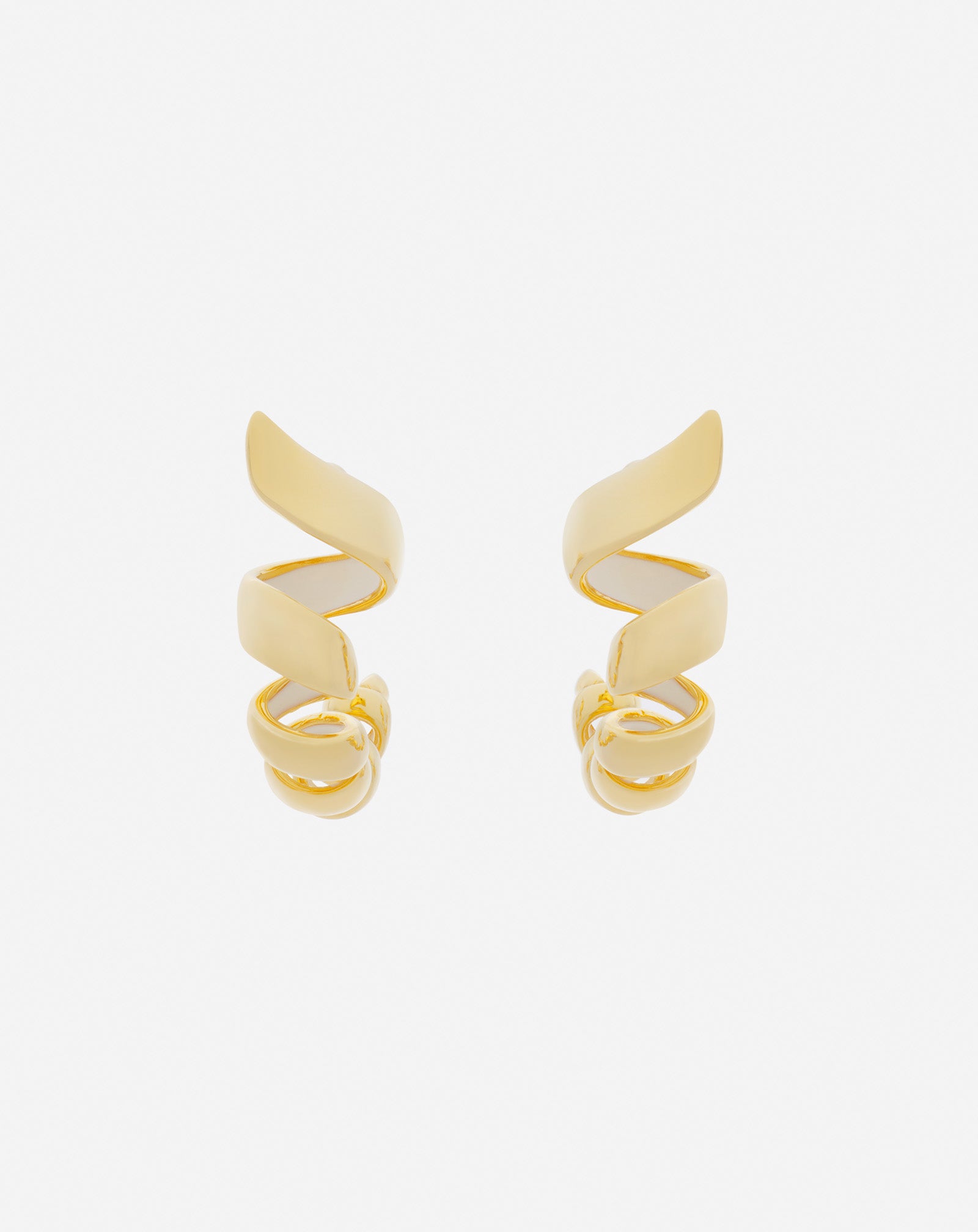 MÉLODIE RIBBON CREOLE EARRINGS