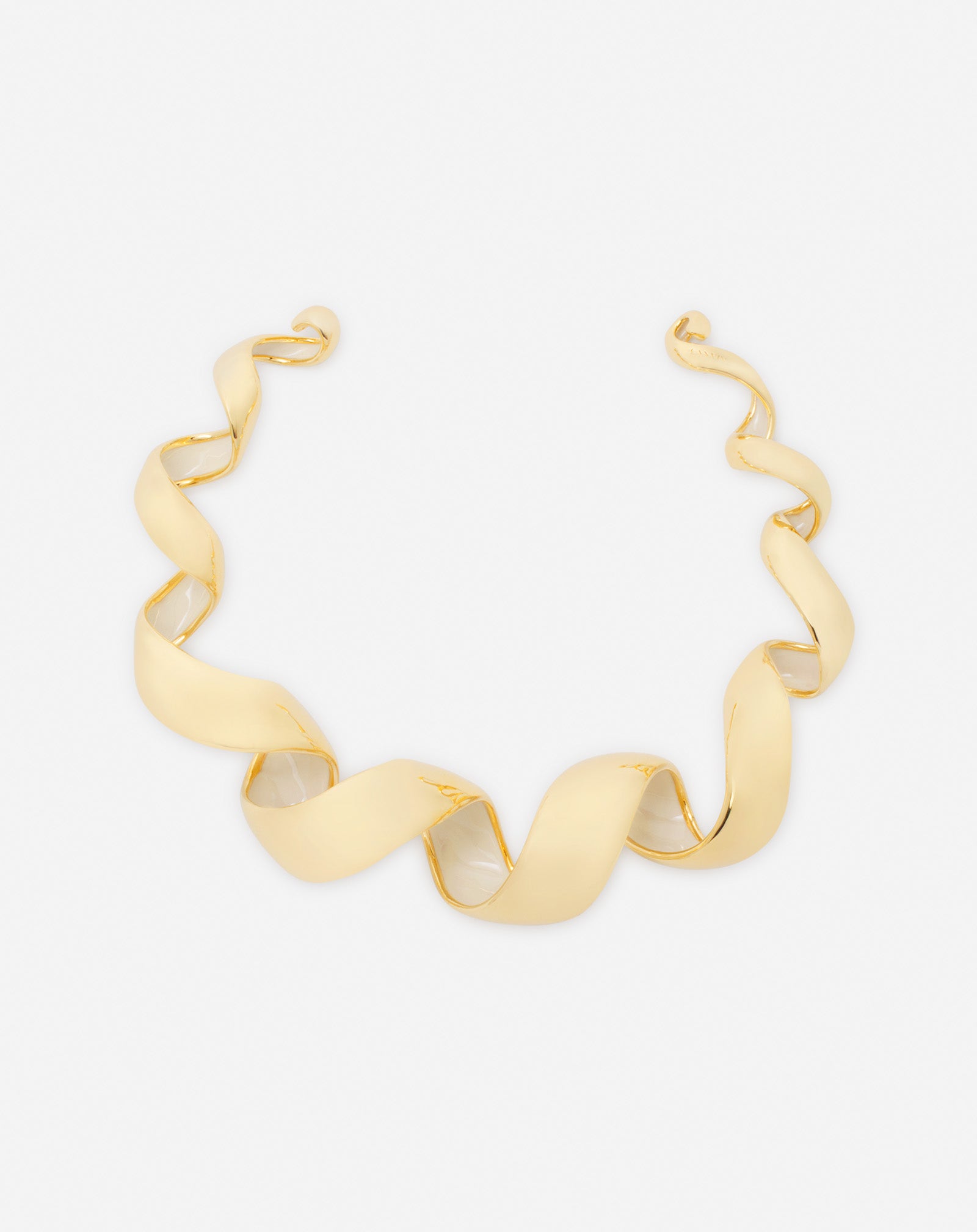 LANVIN FAUX PEARL AND RIBBON NECKLACE | nikkibradford