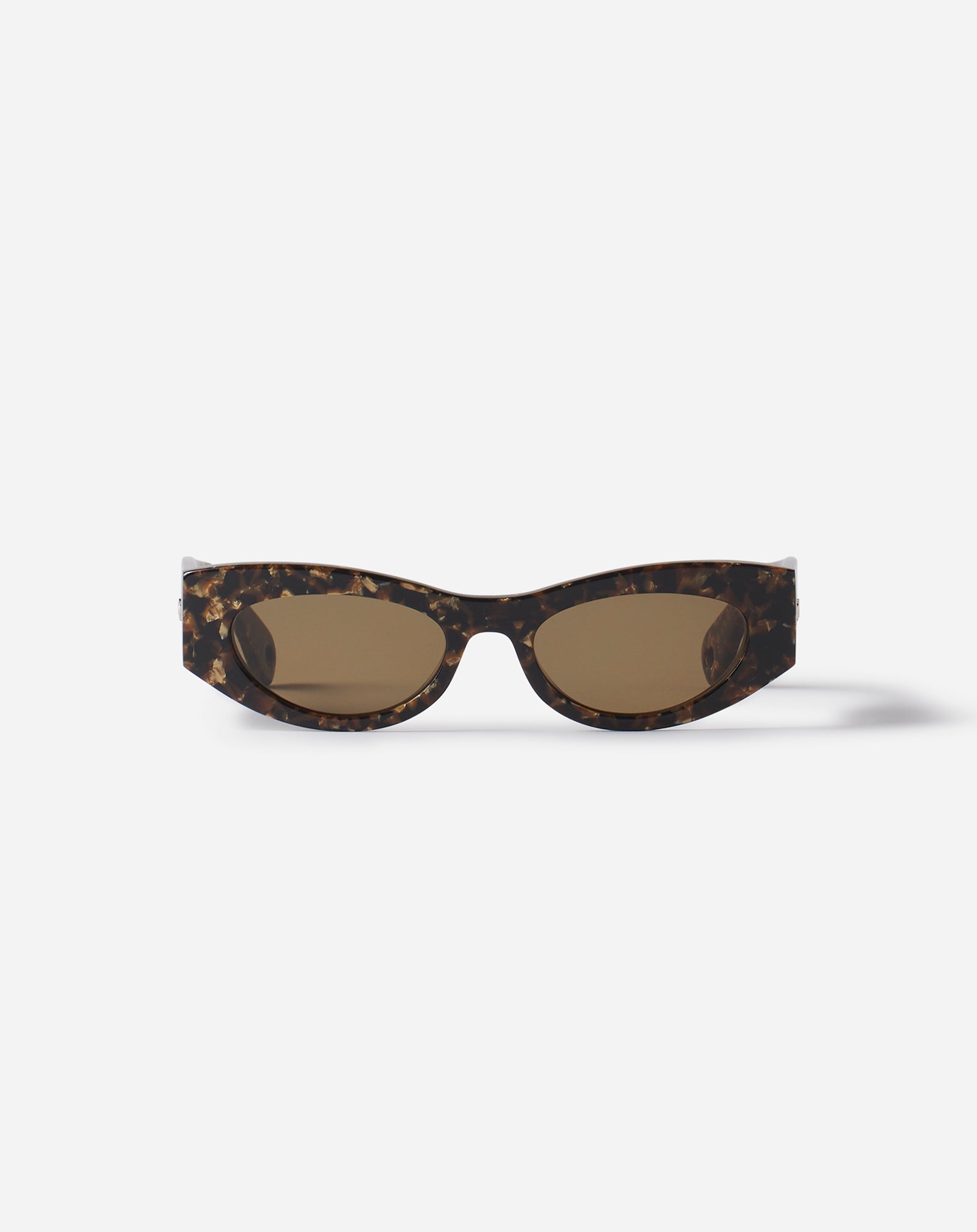 RUTENIUM LANVIN LOGO SUNGLASSES