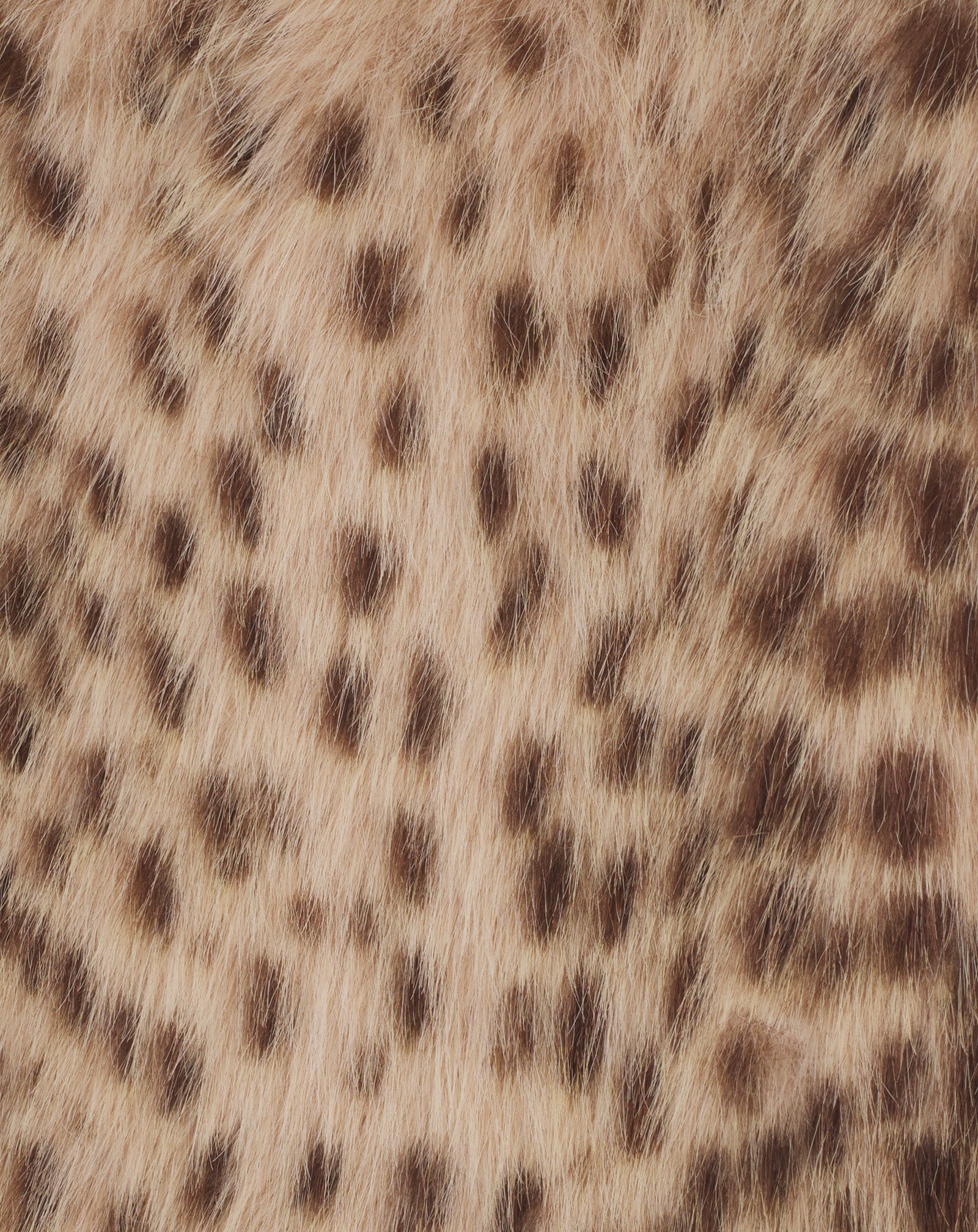 MULTICOLOR FAUX FUR SCARF