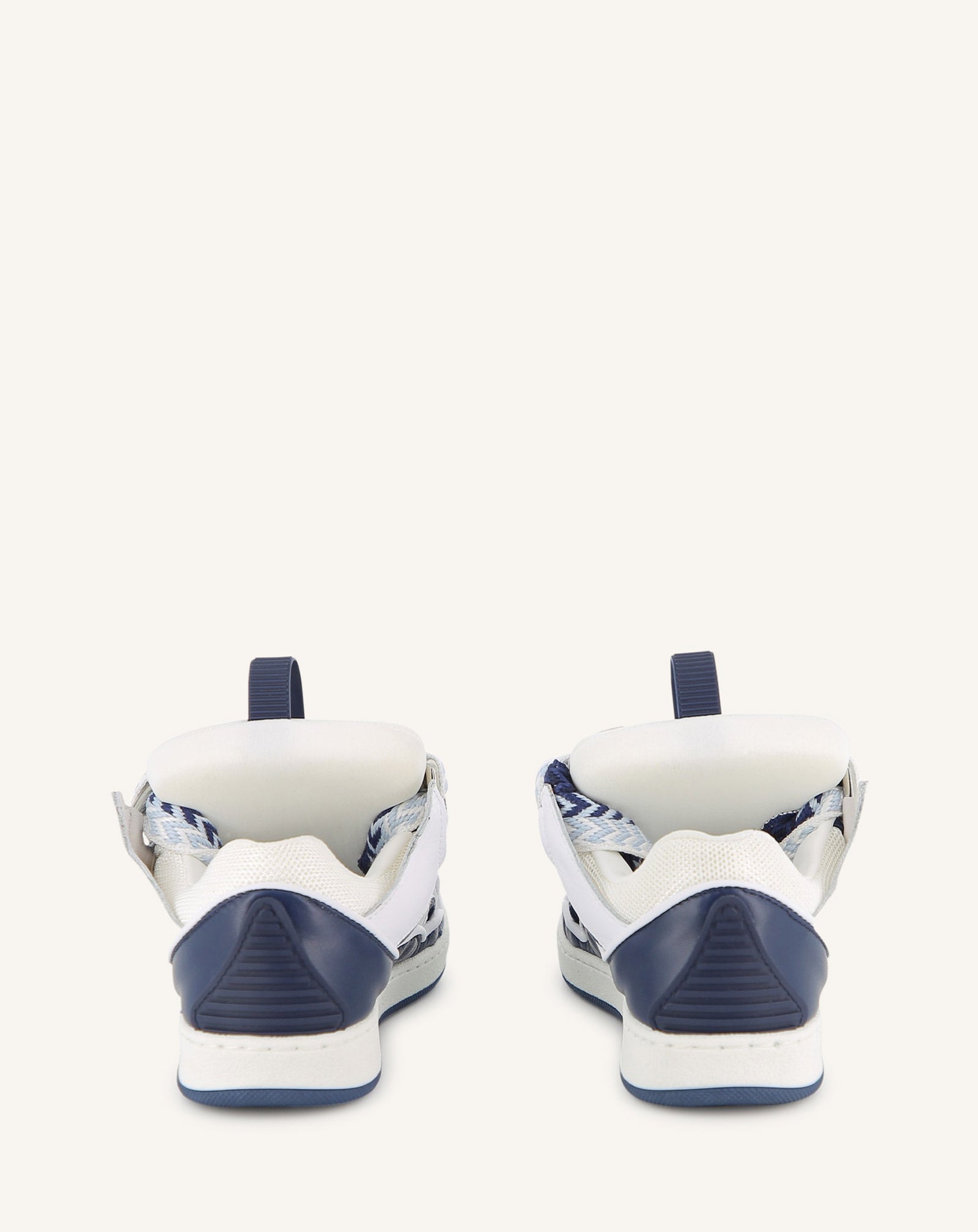 Blue Lace-up Trainers | Lanvin