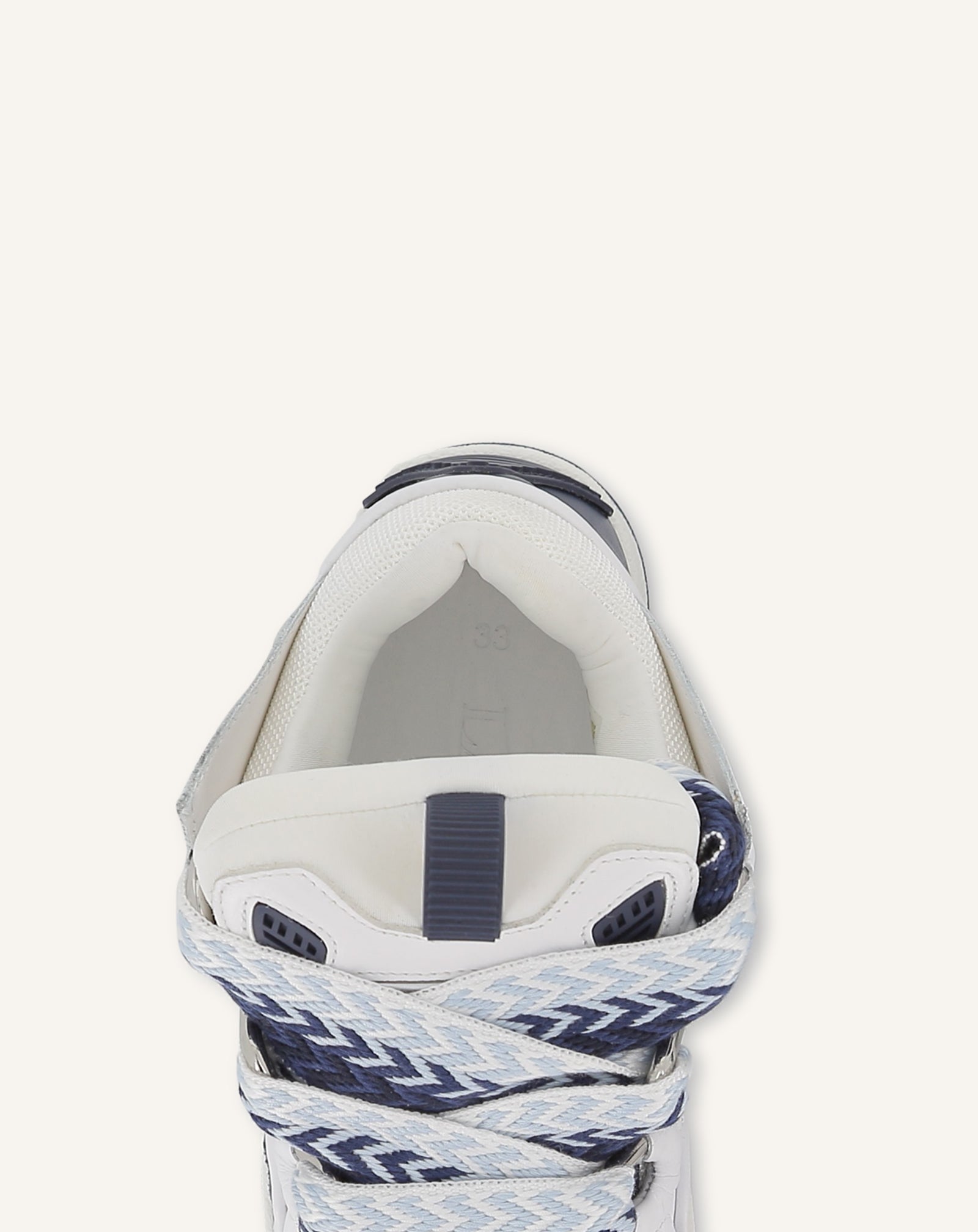 Blue Lace-up Trainers | Lanvin