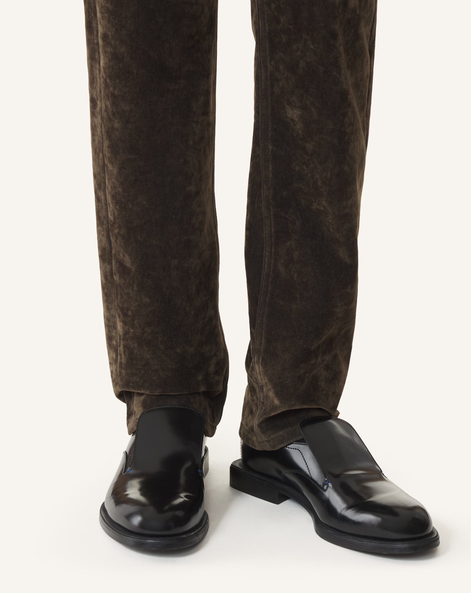 BLACK CLASSIC LOAFERS IN LEATHER