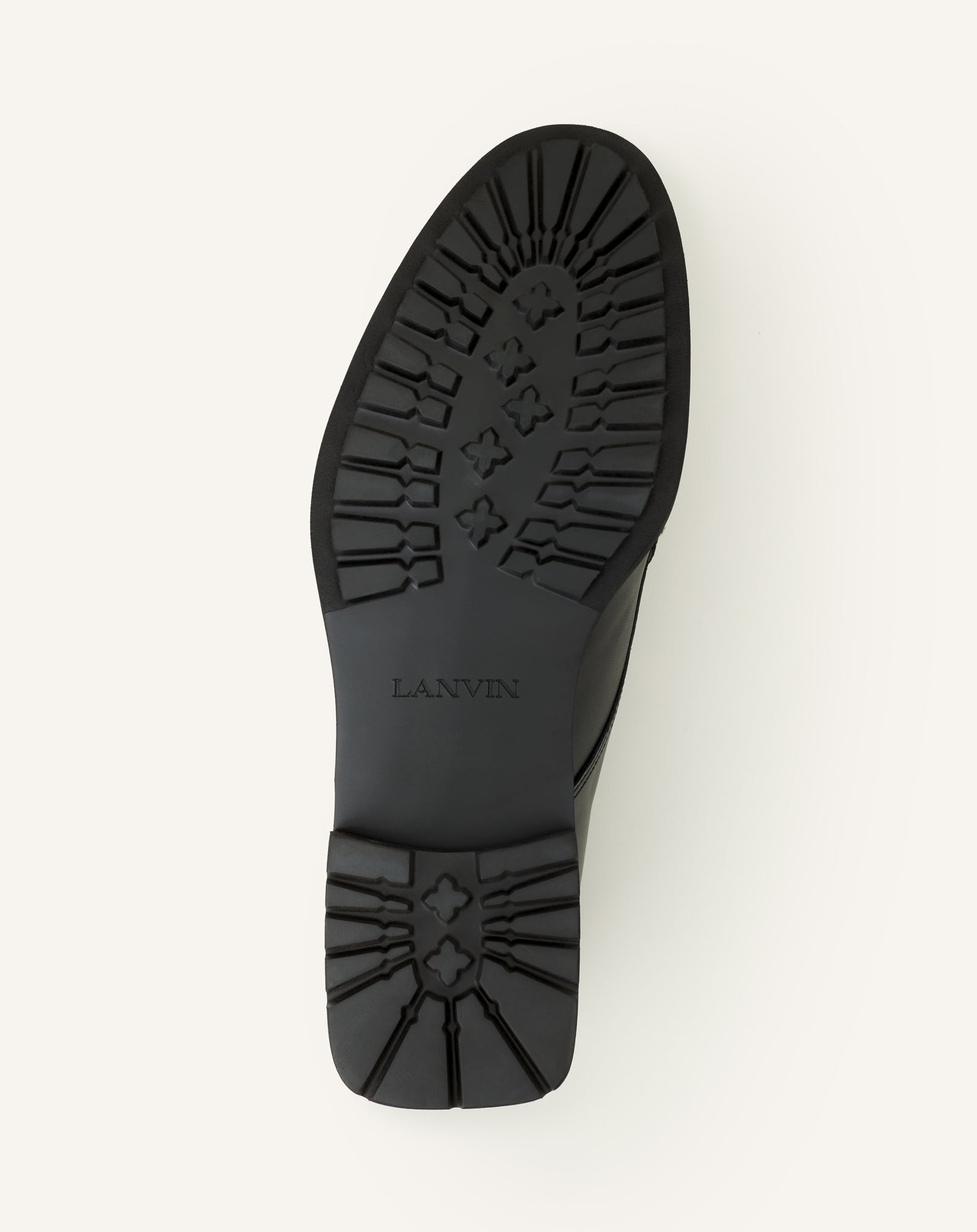 BLACK DERBY SHOES IN SOFT LEATHER