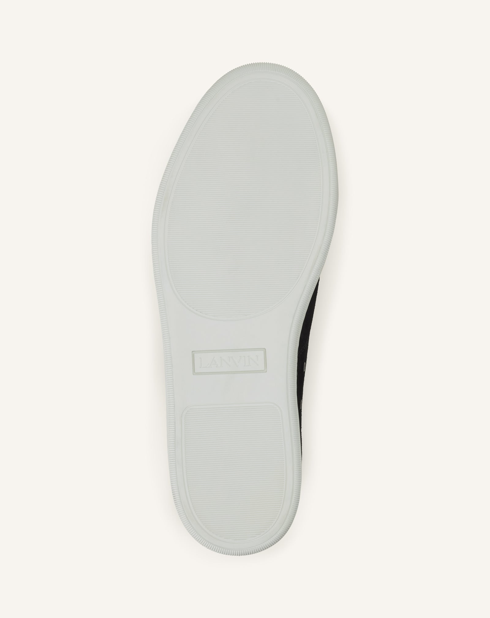 Black Dbb1 Leather And Suede Sneakers | Lanvin