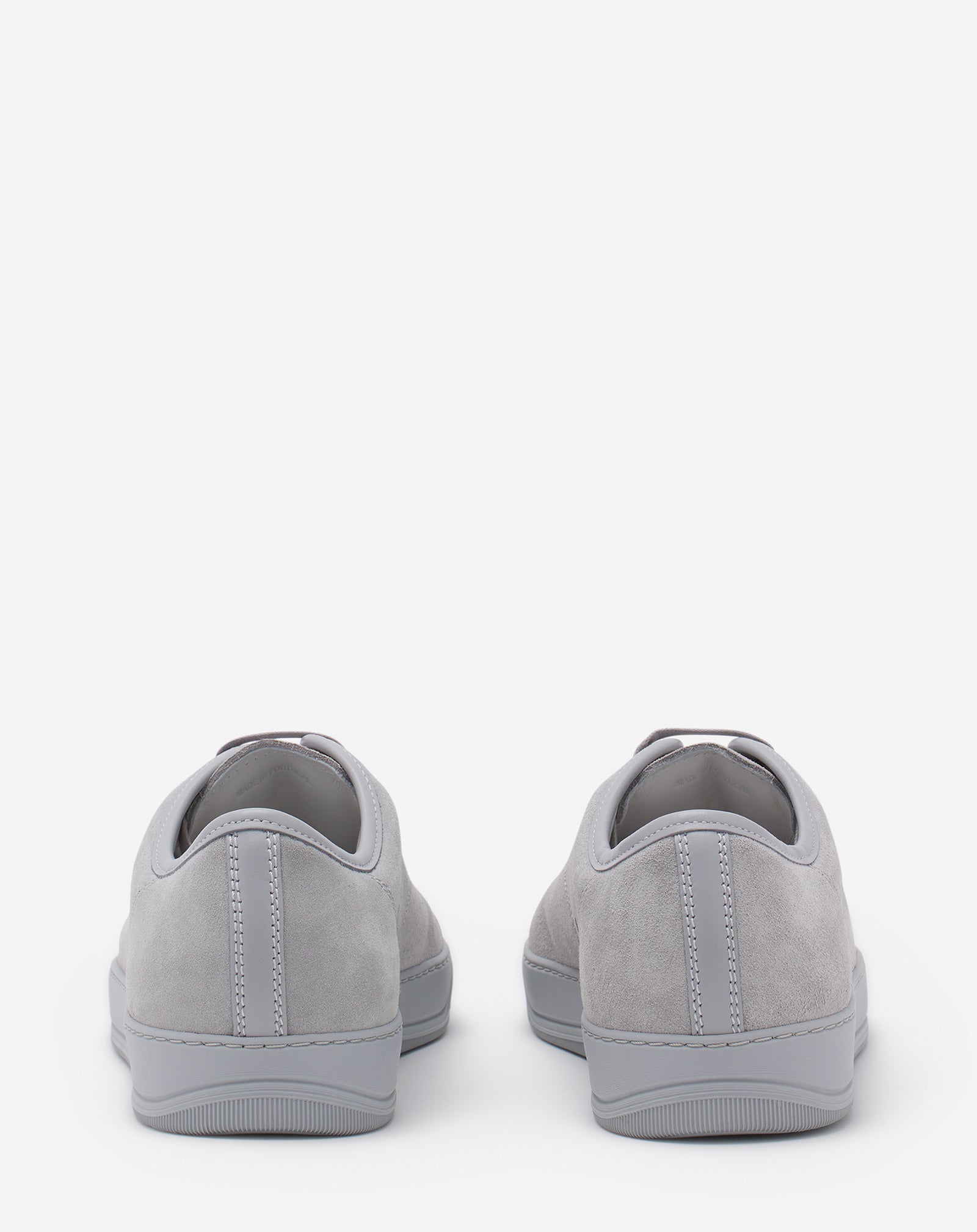 GREY DBB1 SNEAKERS IN LEATHER AND SUEDE